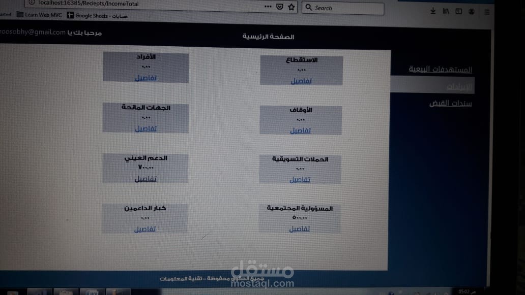 نظام ادارة الموارد المالية