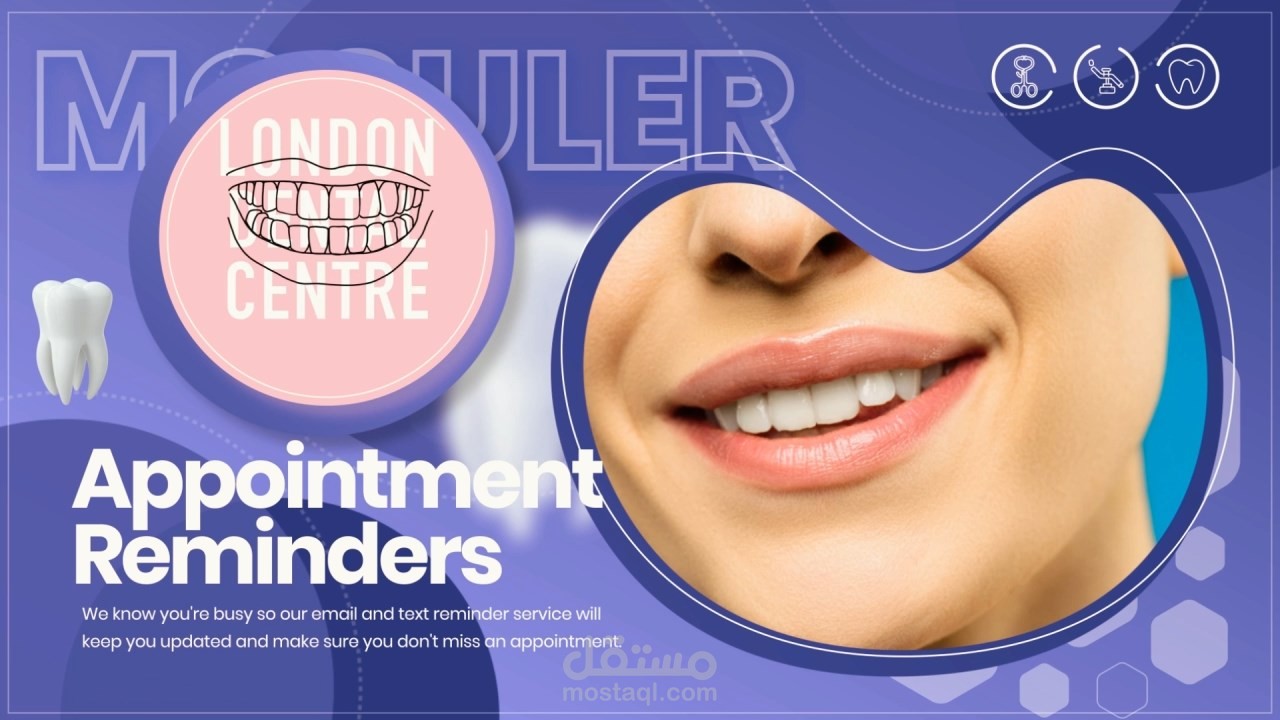 العميل: LONDON DENTAL CENTRE مركز  لطب الأسنان بلندن