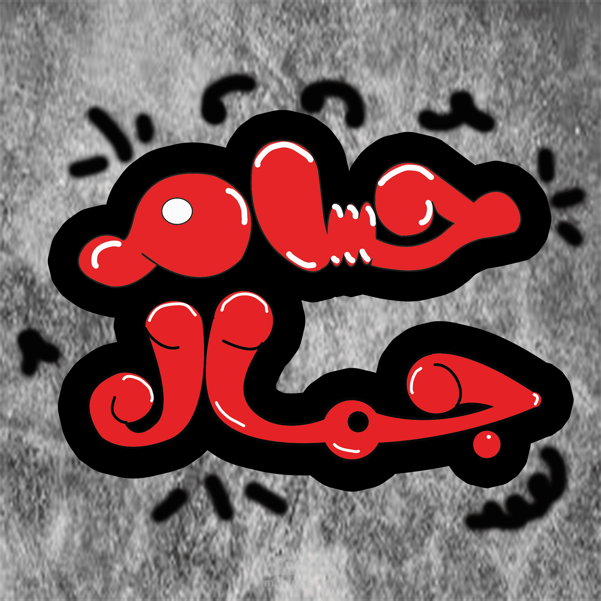 خط عربي منفوخ