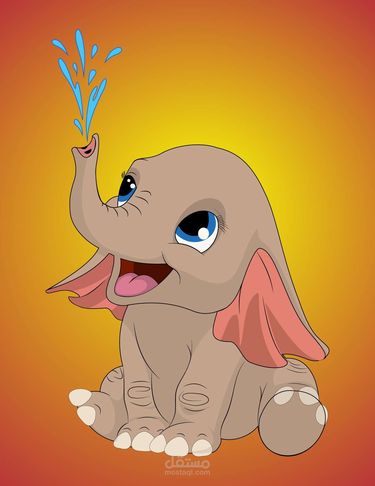 رسم حيوانات للاطفال