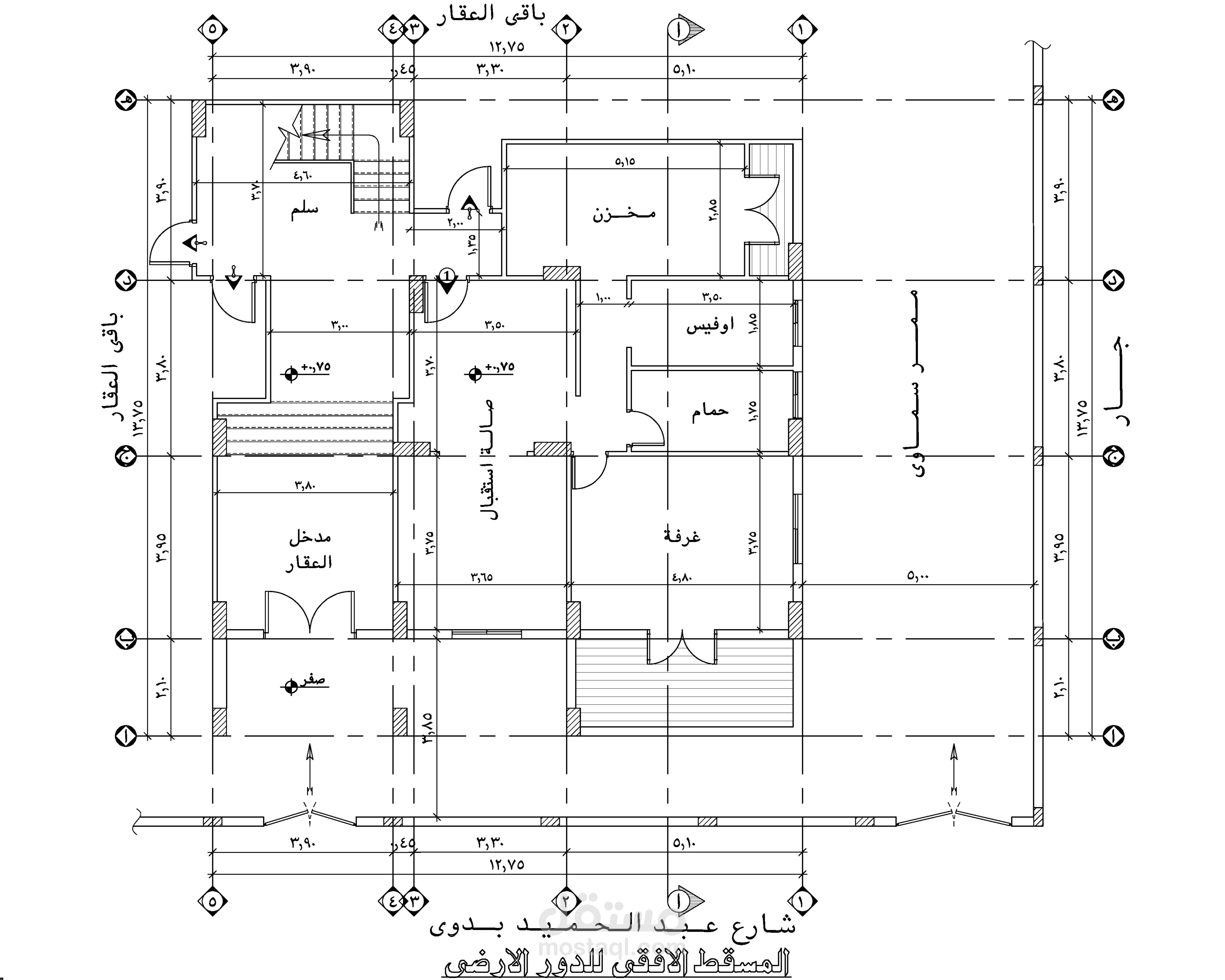 مبنى سكنى - فيلا