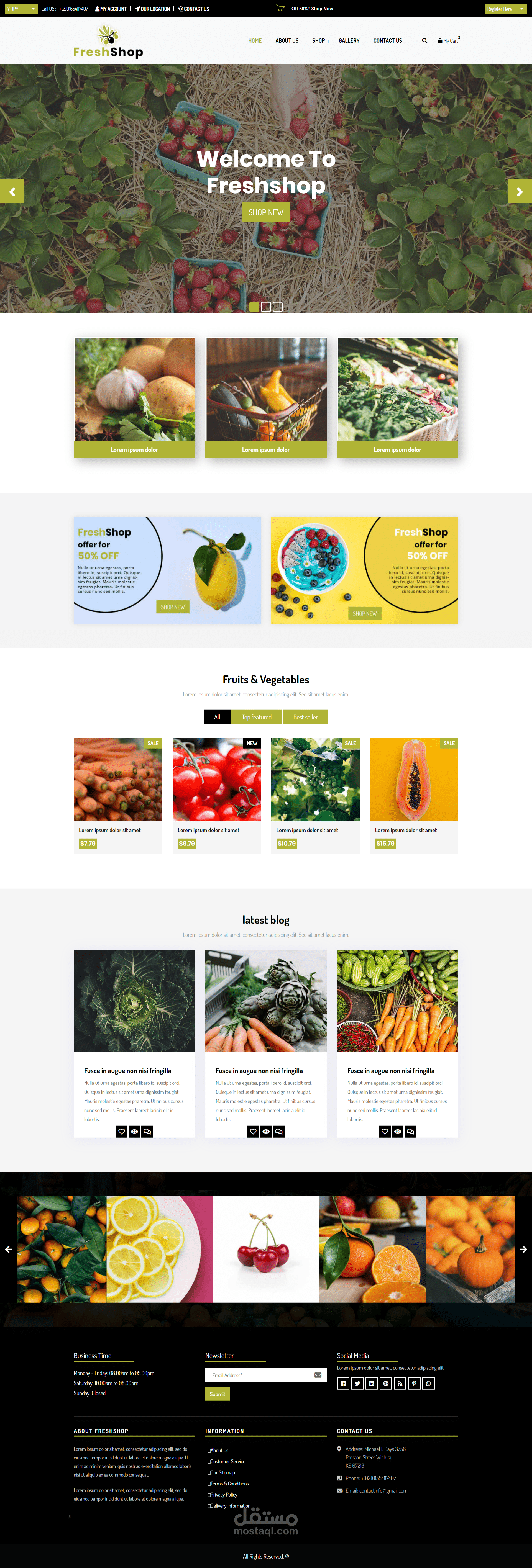 grocery online selling