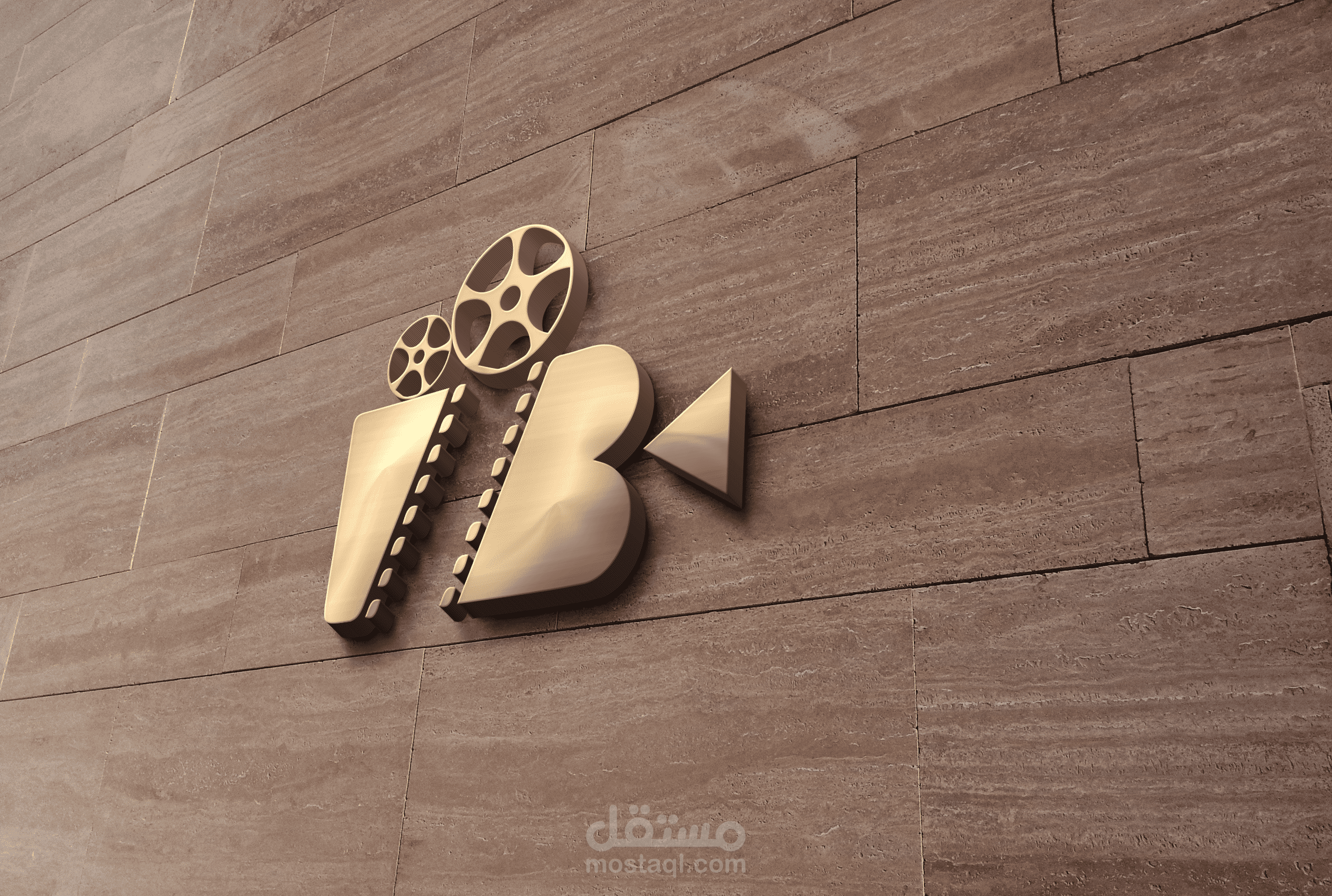 تصميم لوغو شكل كمرة فيديو