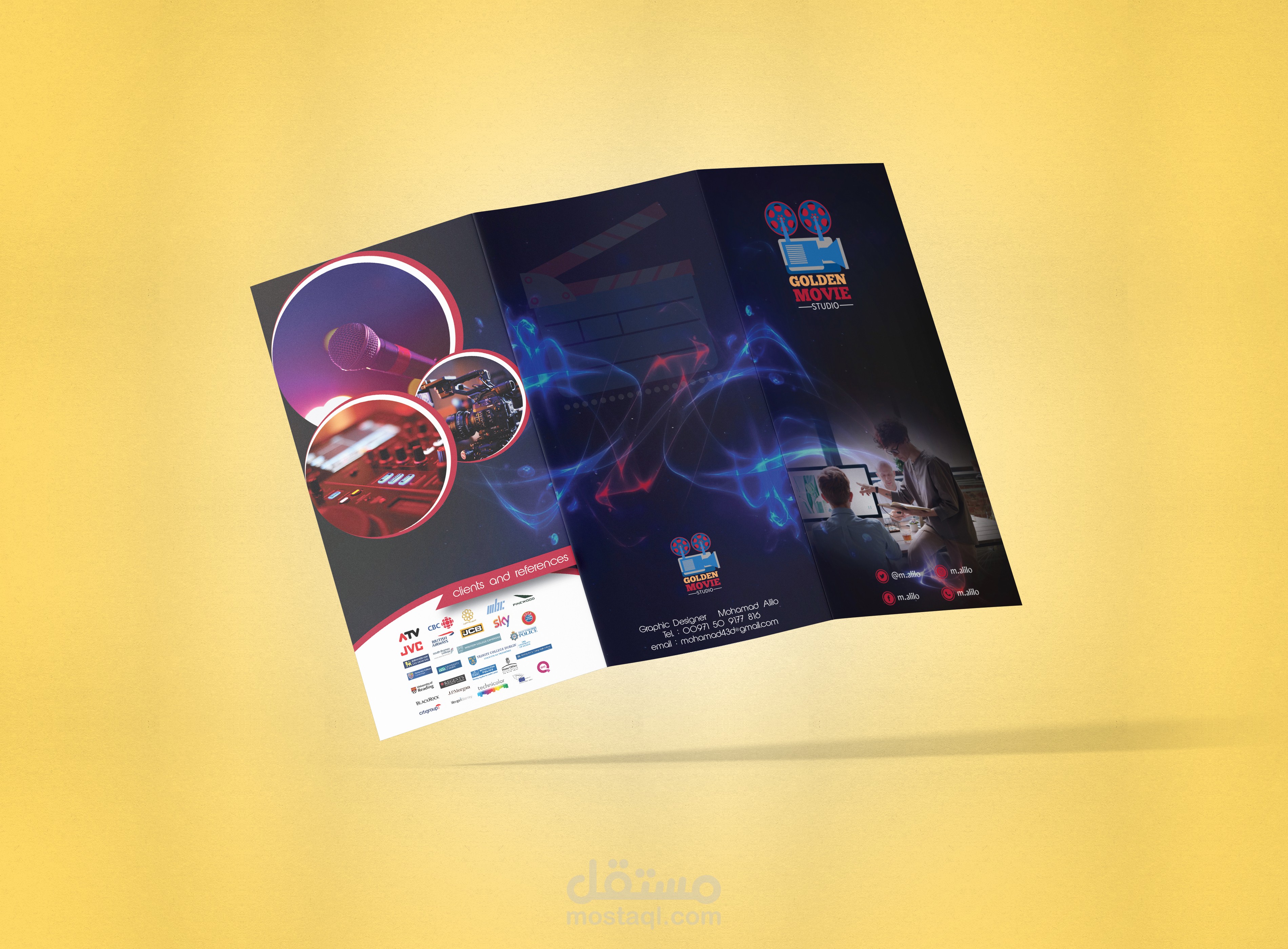 A4 Tri-fold Brochure