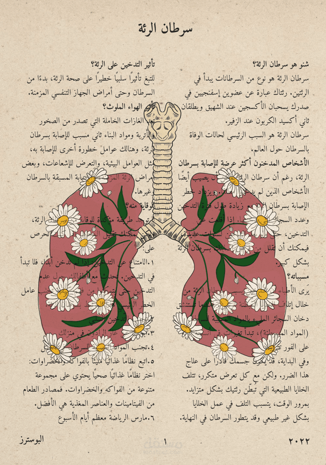 بوستر سرطان الرئة