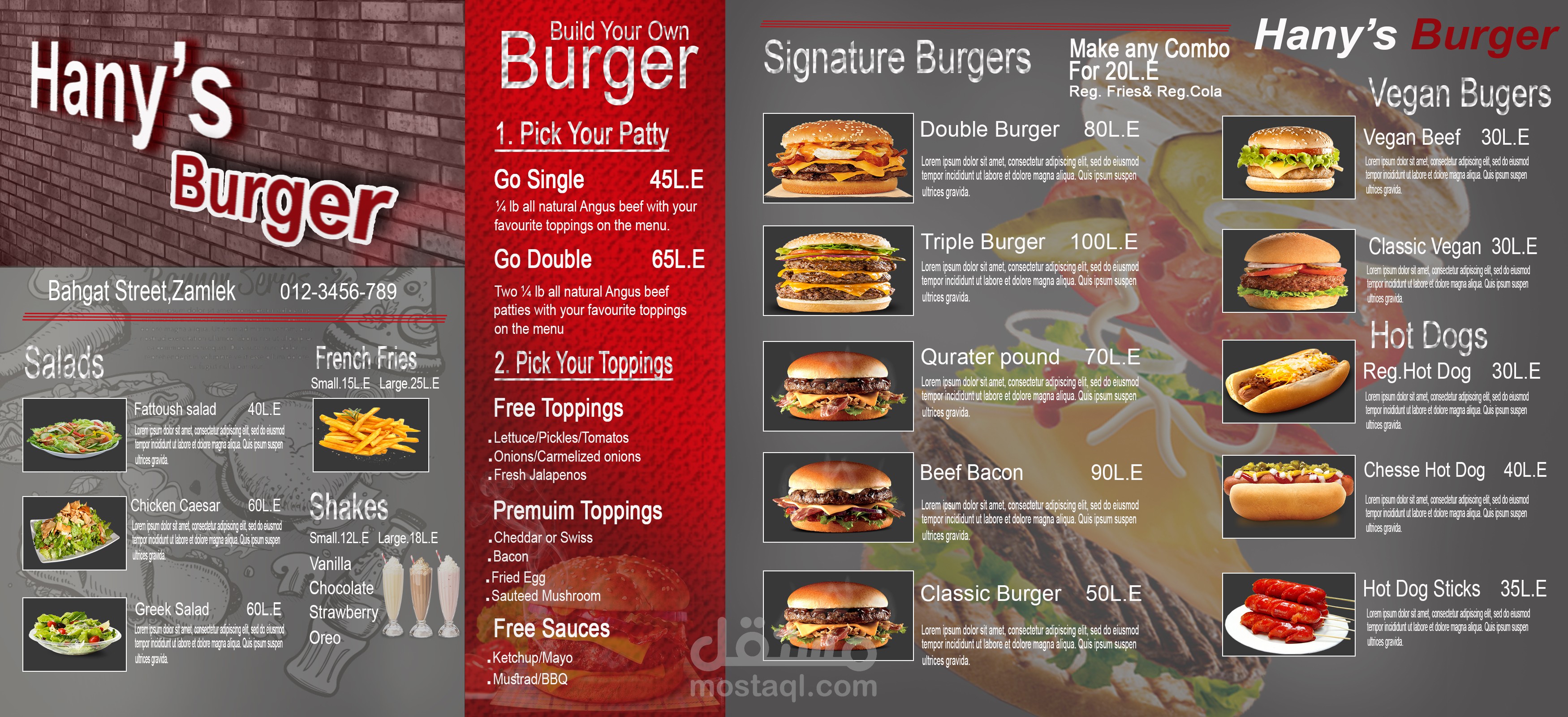 Burger Menu