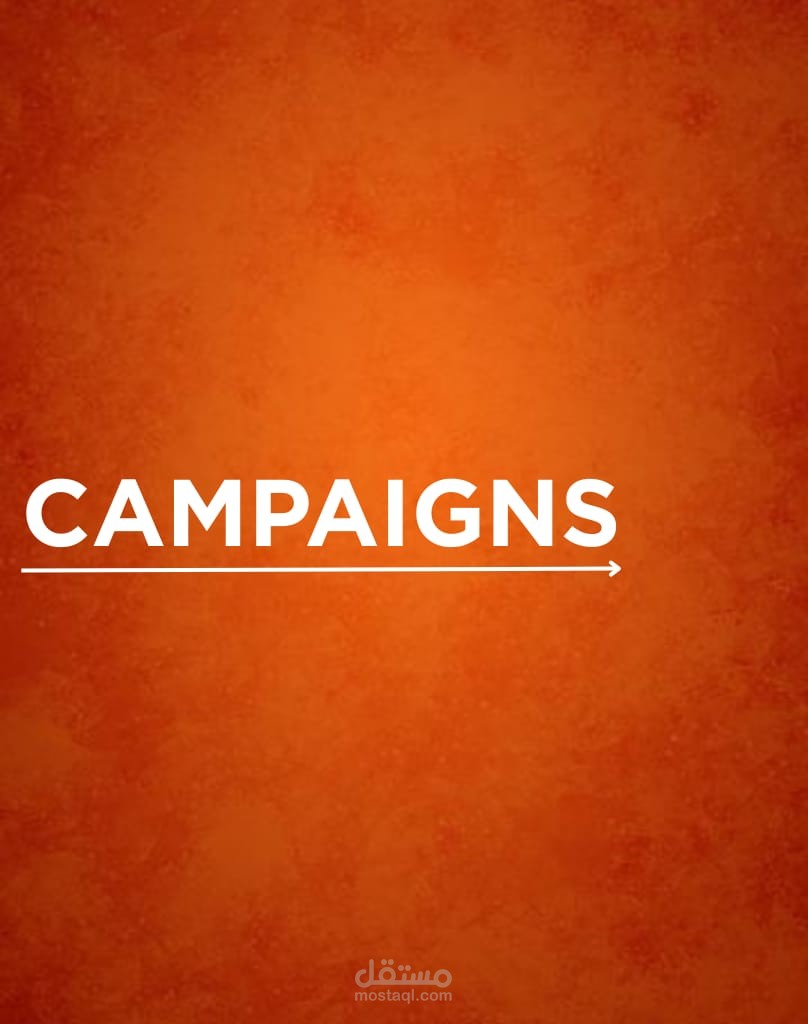 كتابة أفكار و محتوي الحملات الاعلانية