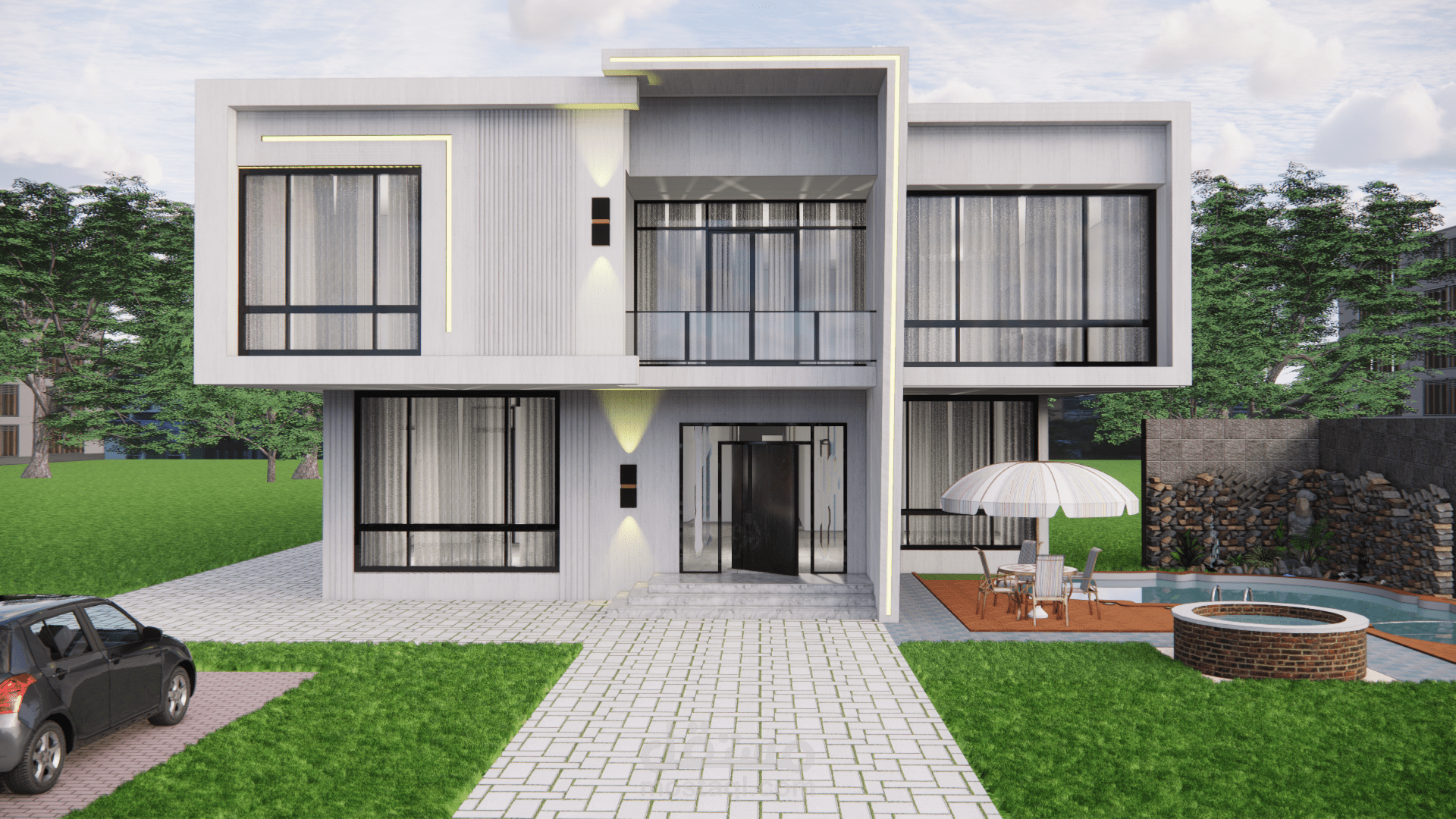 واجهات فيلا سكنية