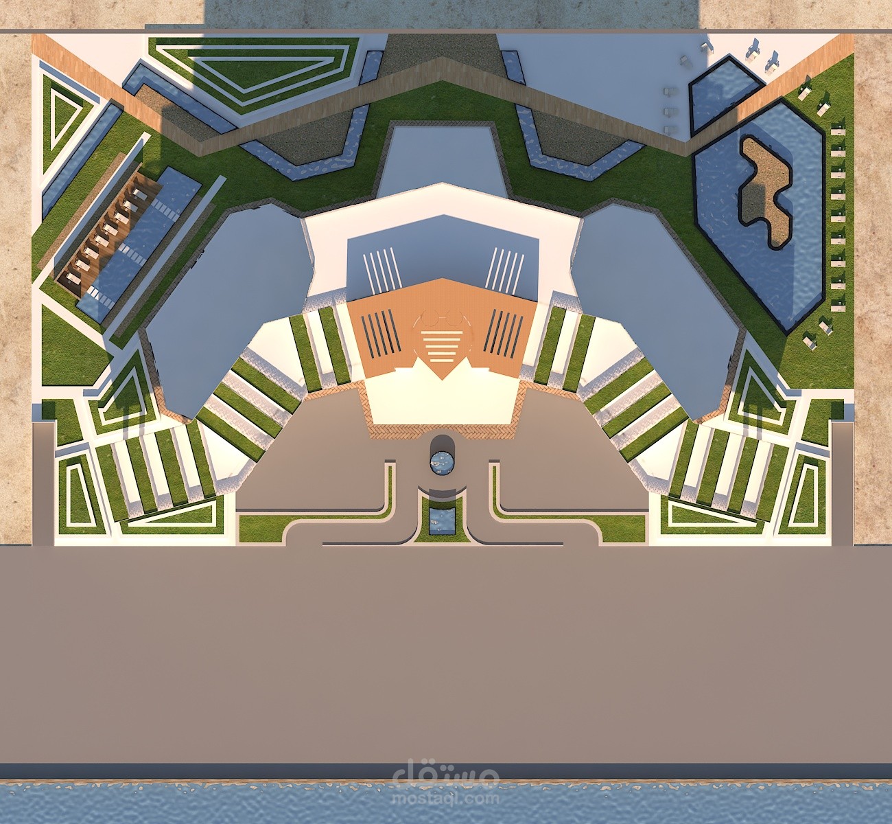 تصميم فندق بمدينة الاقصر