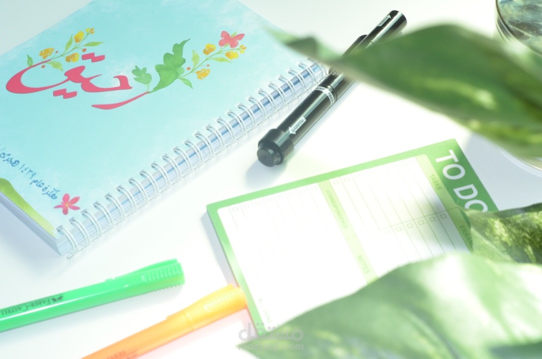 تصميم تقويم / أجندة  أسبوعية