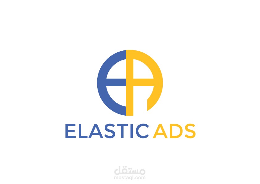 شعار Elastic ADS وبطاقة الاعمال