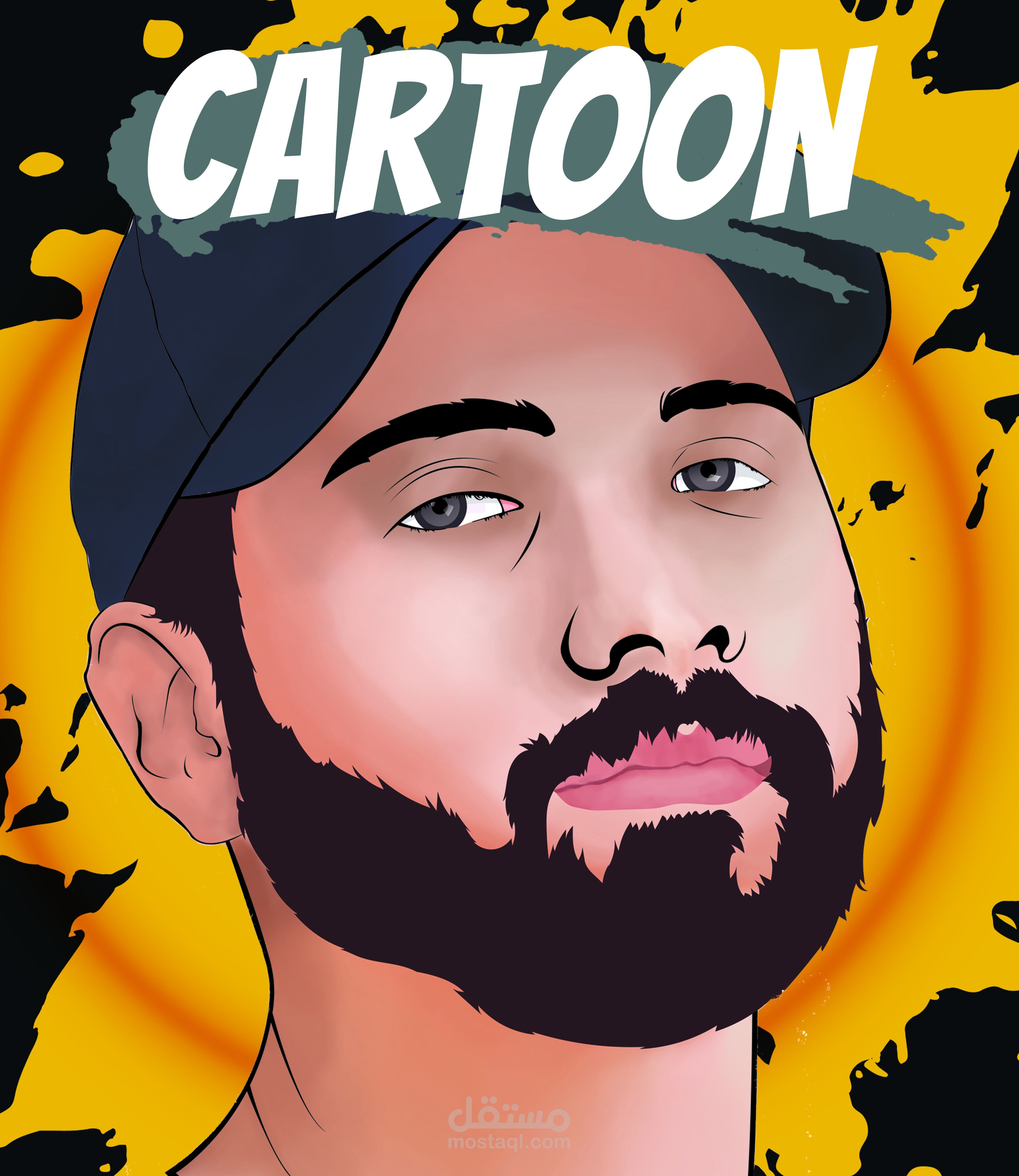 رسم كرتوني للاشخاص