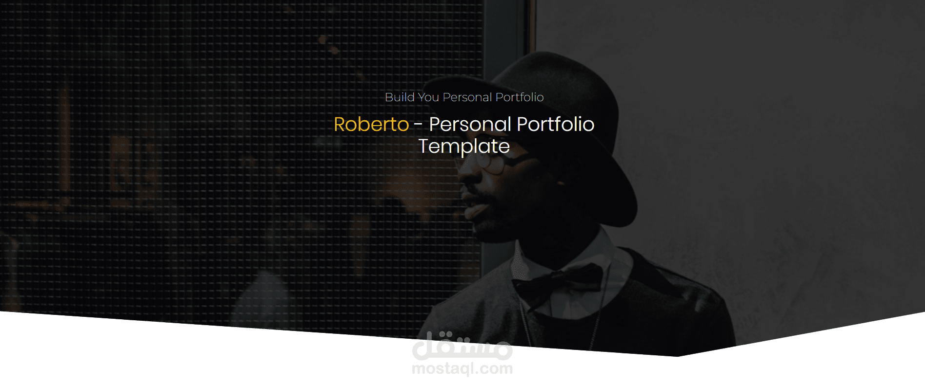 Roberto - Personal Portfolio Template