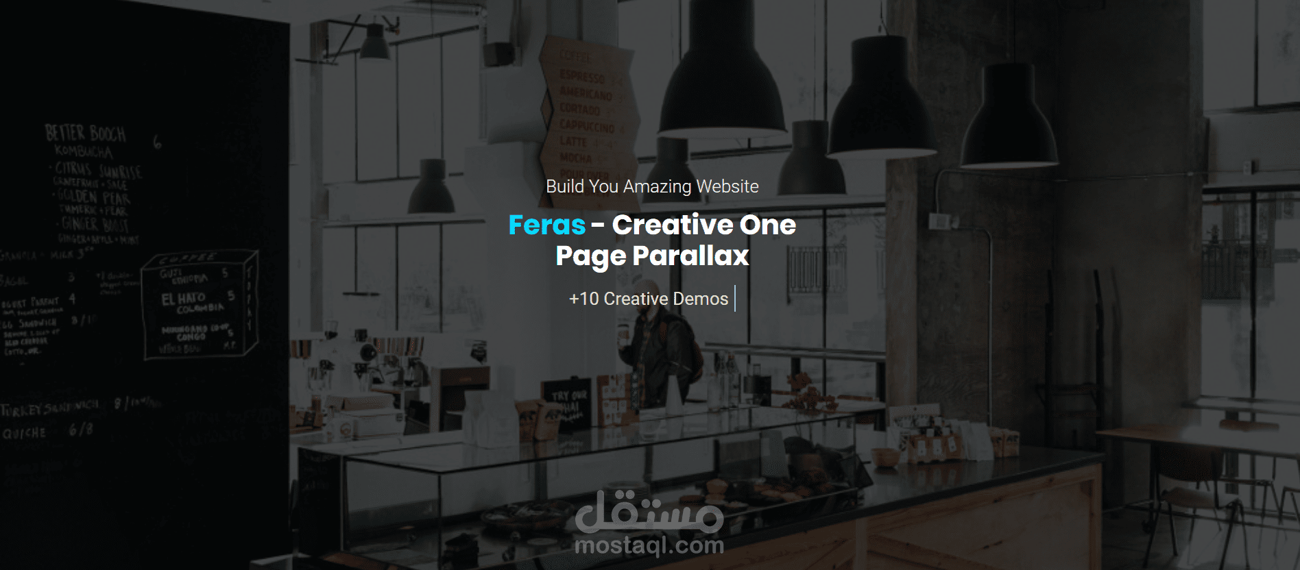 Feras - Creative One Page Parallax