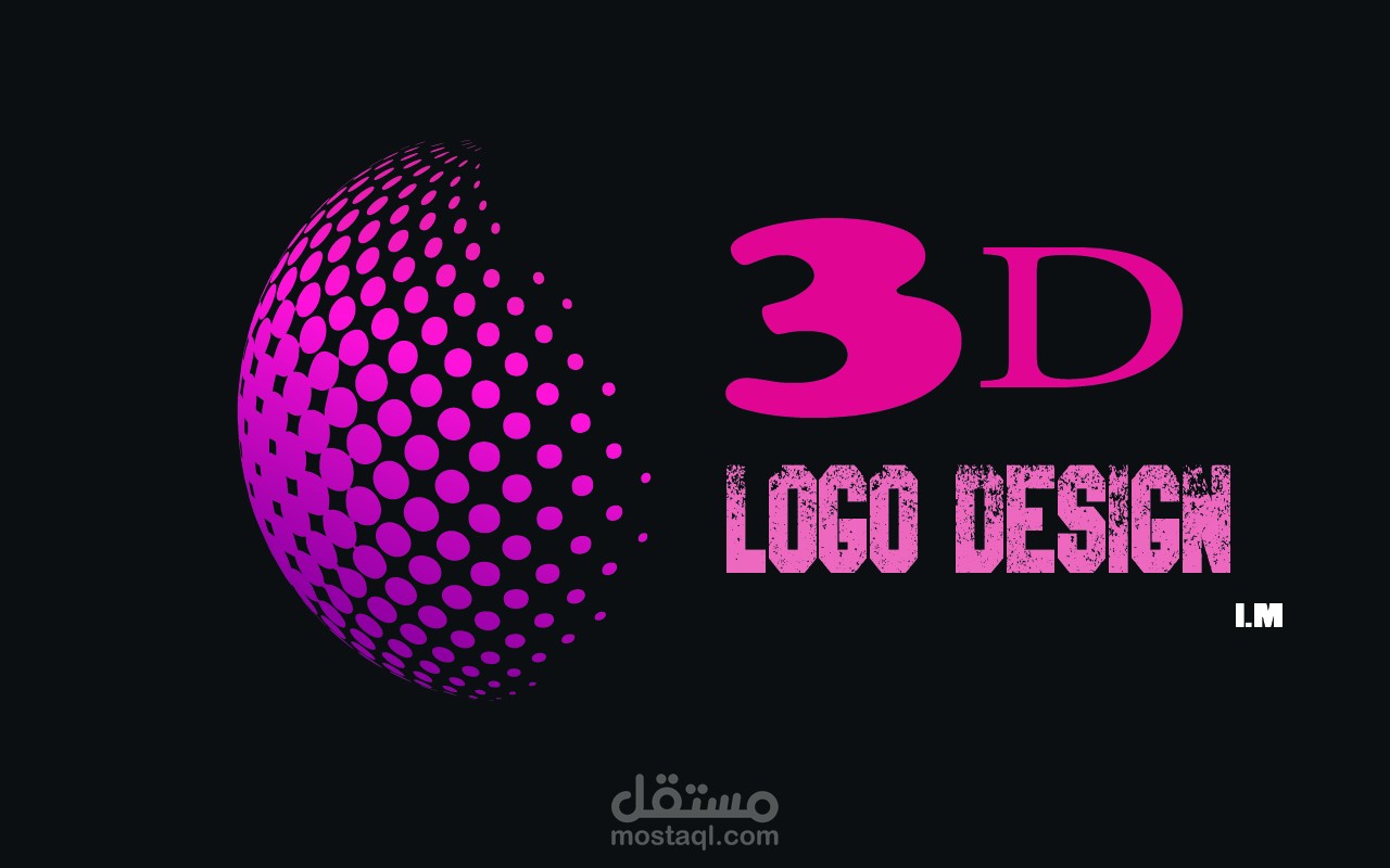 3D logo