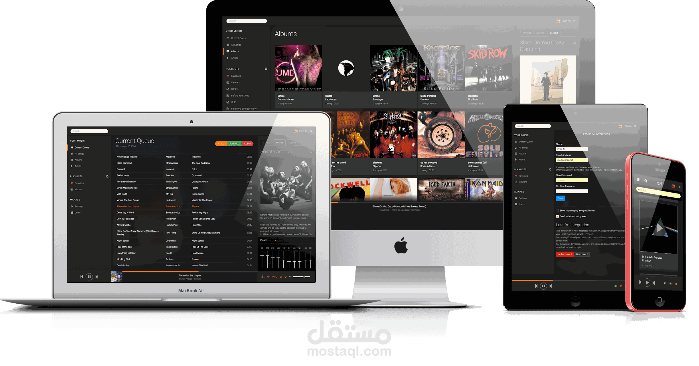 Music Streaming platform