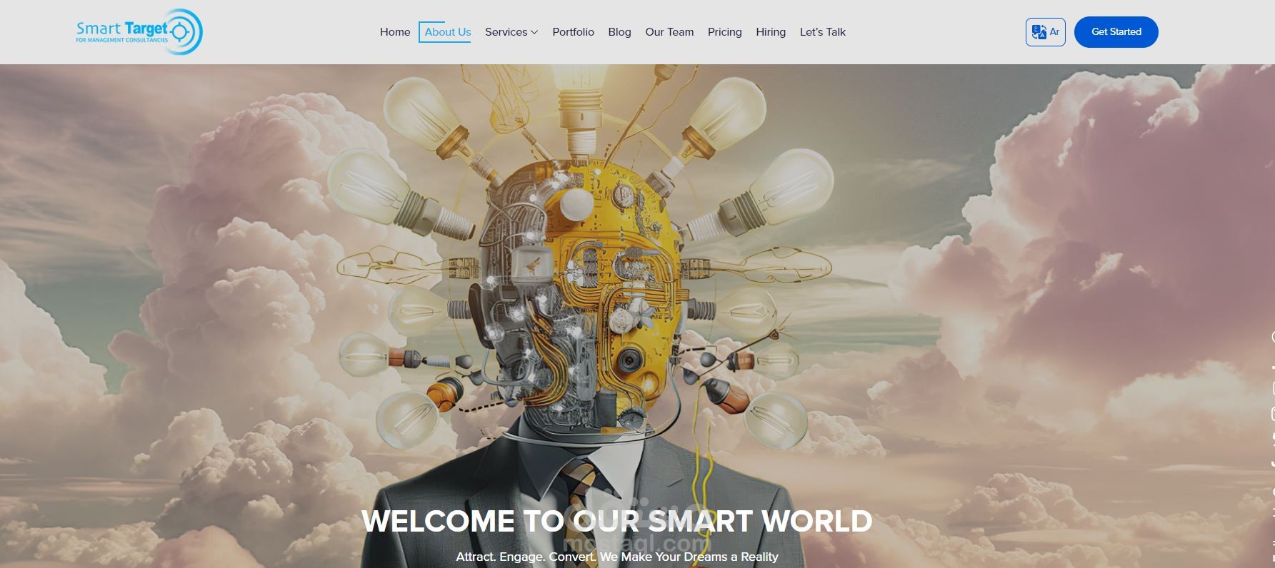 نص إعلاني لفيديو تسويقي لشركة Smart Target الكويت