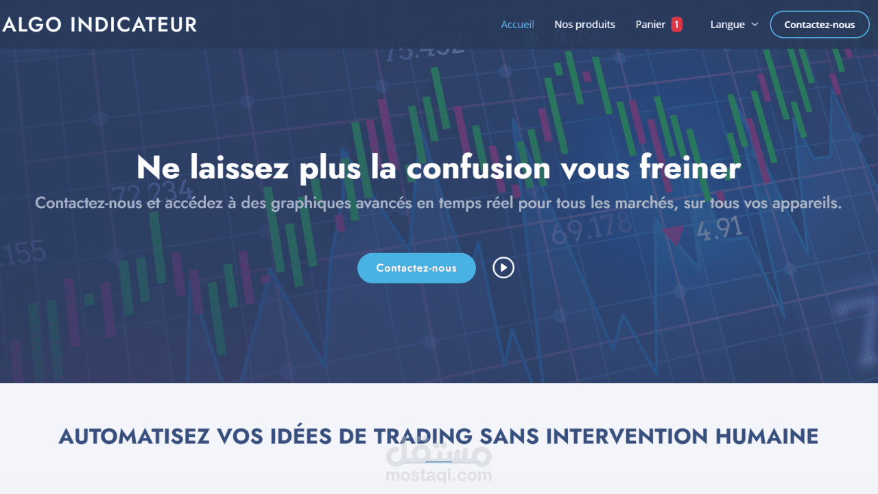 متجر Algoindicateur: رحلة متقدمة في عالم التداول الآلي مع روبوتات ذكية