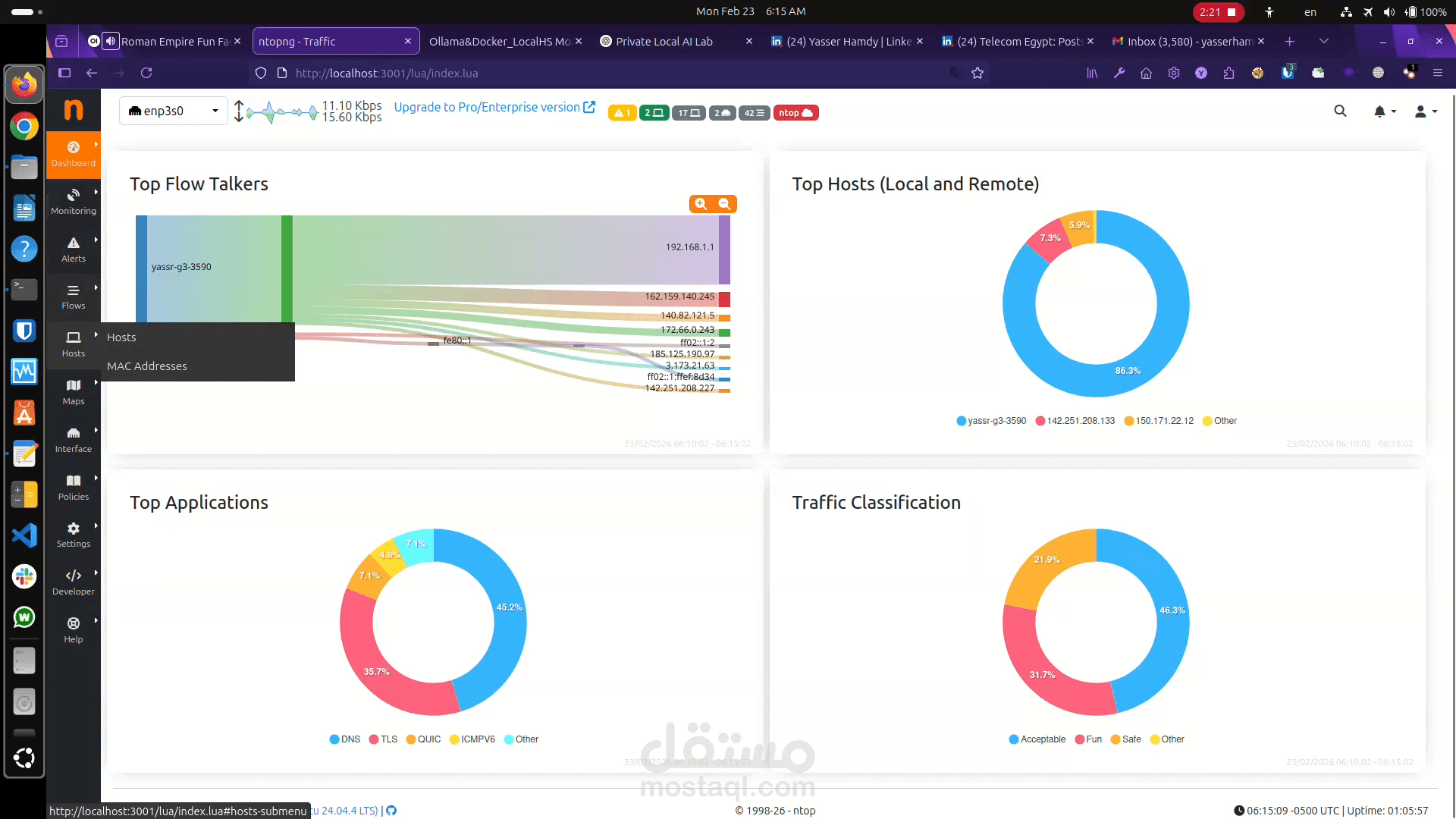 I Built My Own Private AI Infrastructure and Monitor all my own Traffic