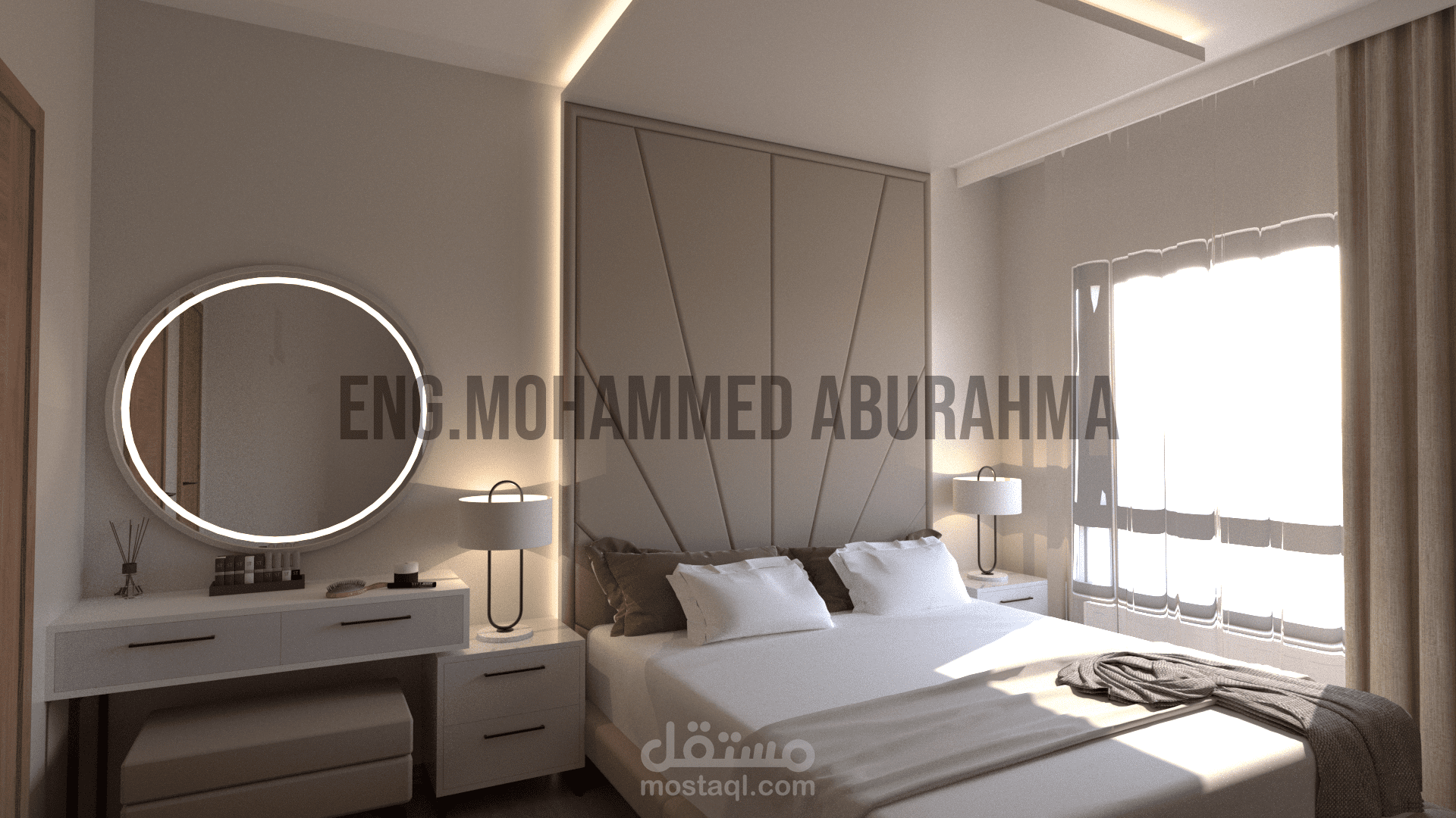 تصميم شقة ستايل مودرن