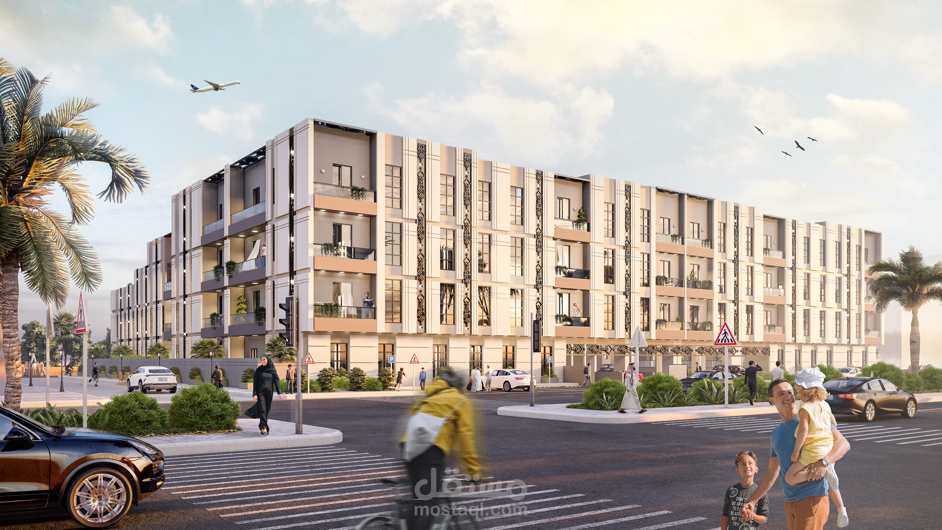 مبني سكني في السعوديه