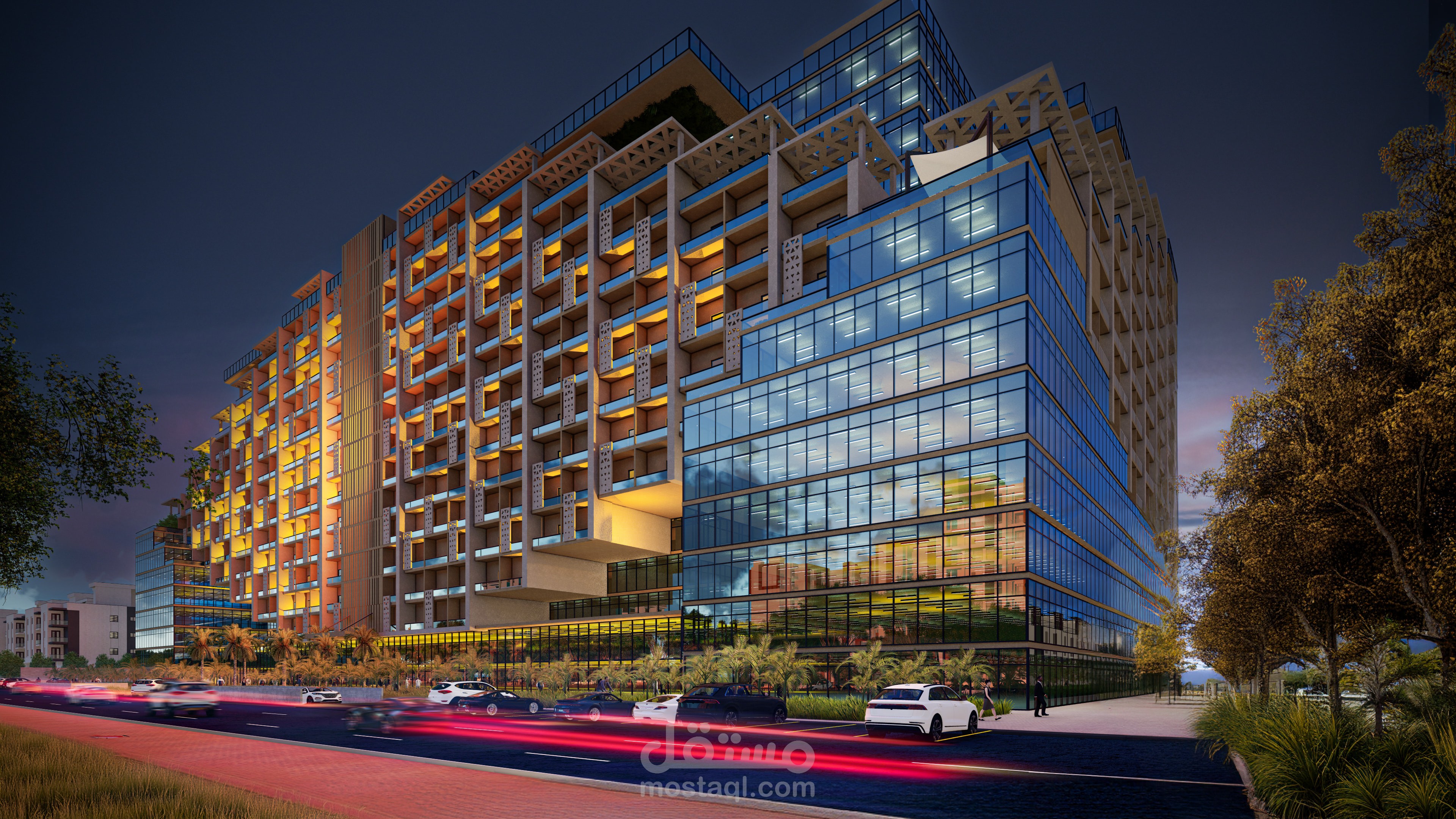 تصميم فندق حسون بالسعودية