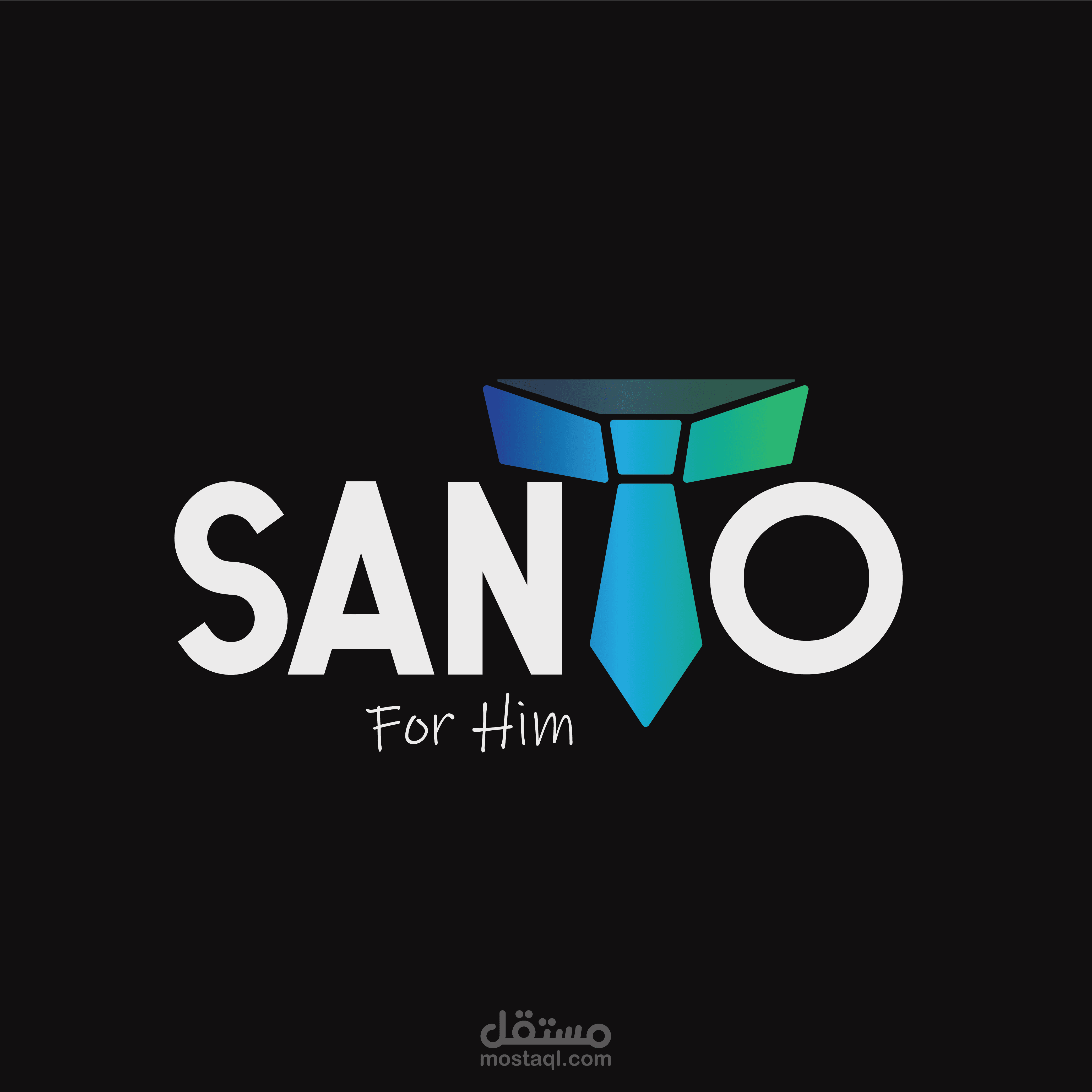 تصميم شعار شركة "Santo"