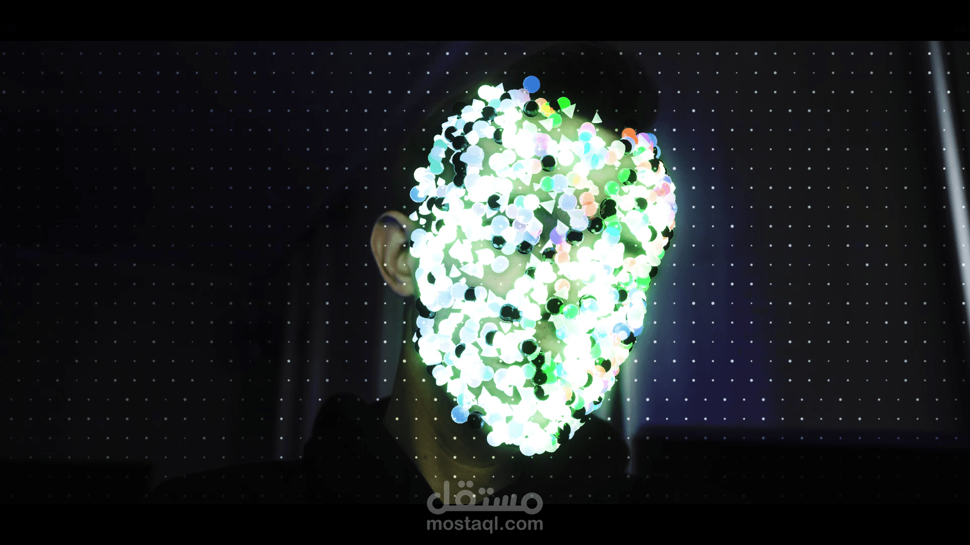 تركيب ثلاثي الأبعاد على الوجه