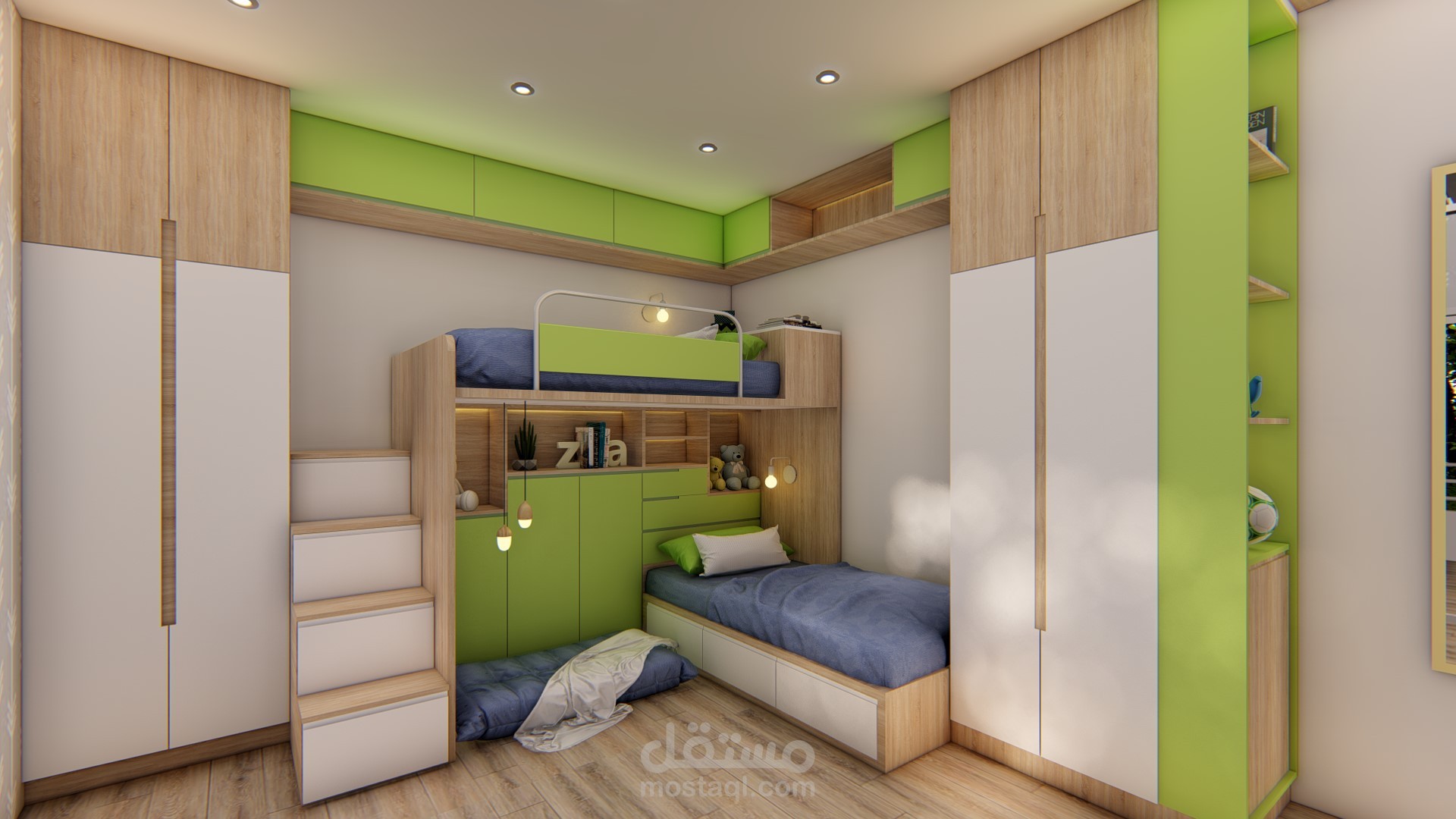 interior design for bedroom || غرفة نوم