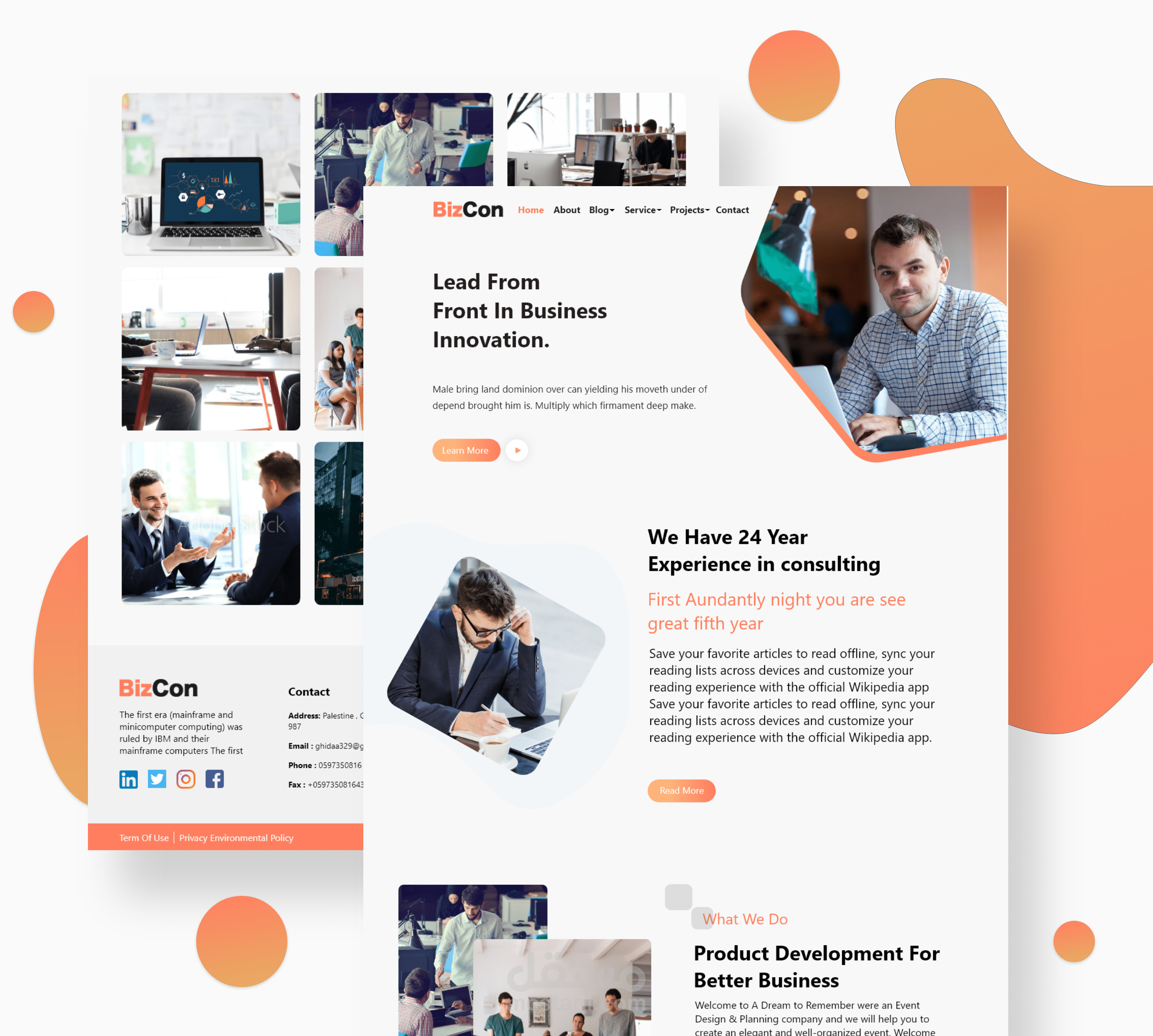 IT Solutions Company Website , موقع لشركة للحلول التكنولوجية