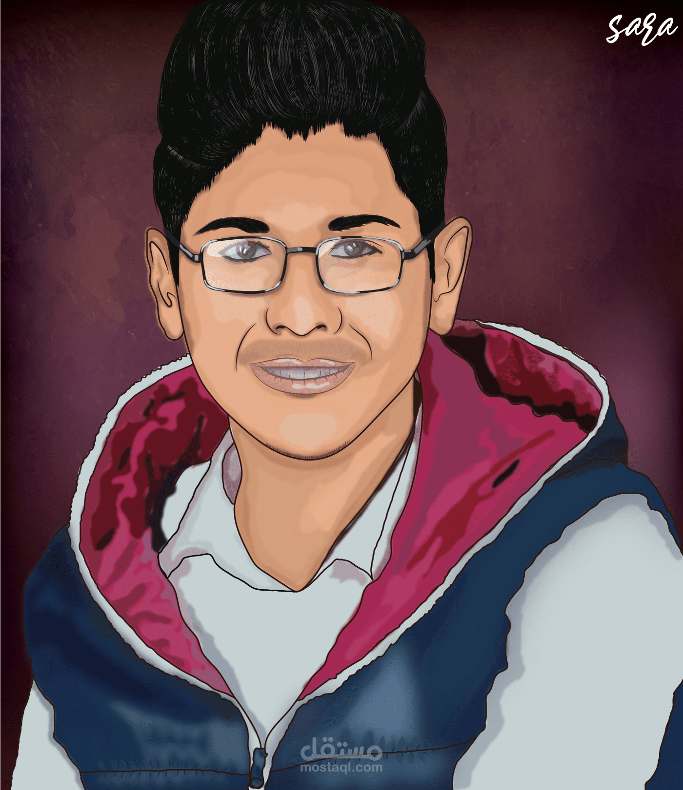 رسم فكتور ارت احترافي