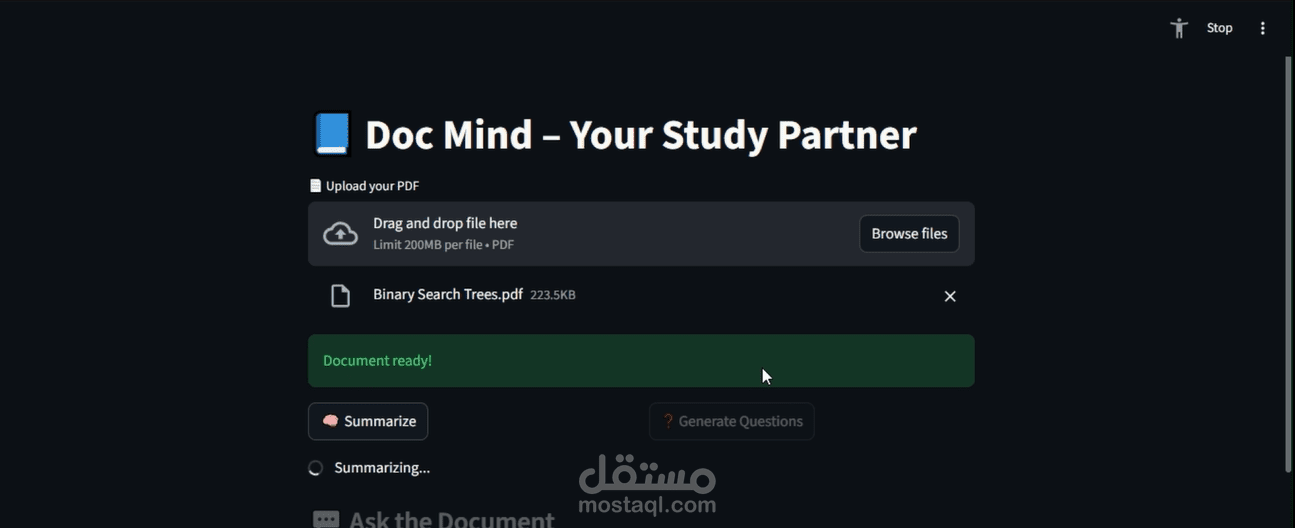 AI powered document intelligent system