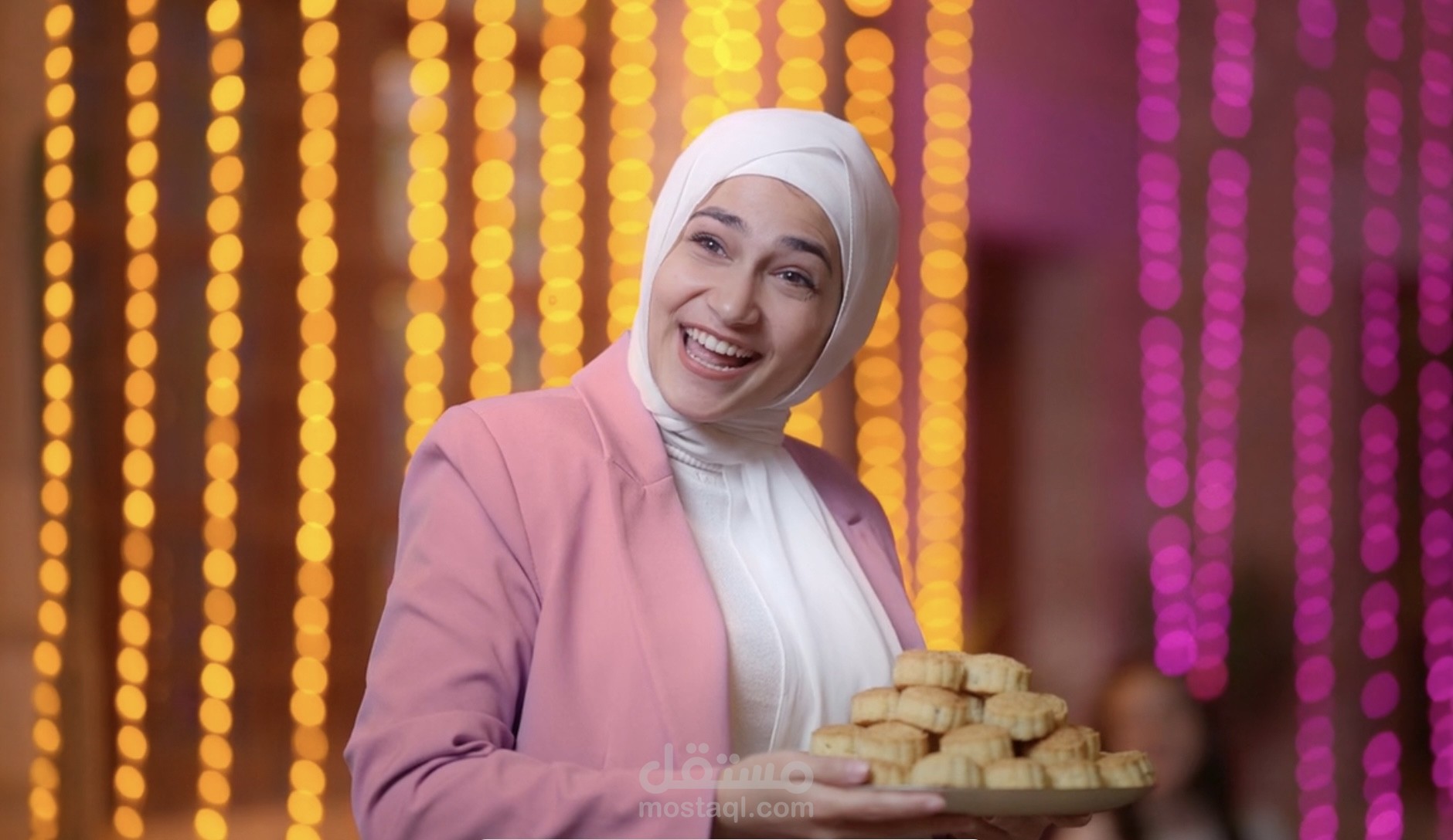 إعلان عيد الفطر لصالح حلويات قصر الندى