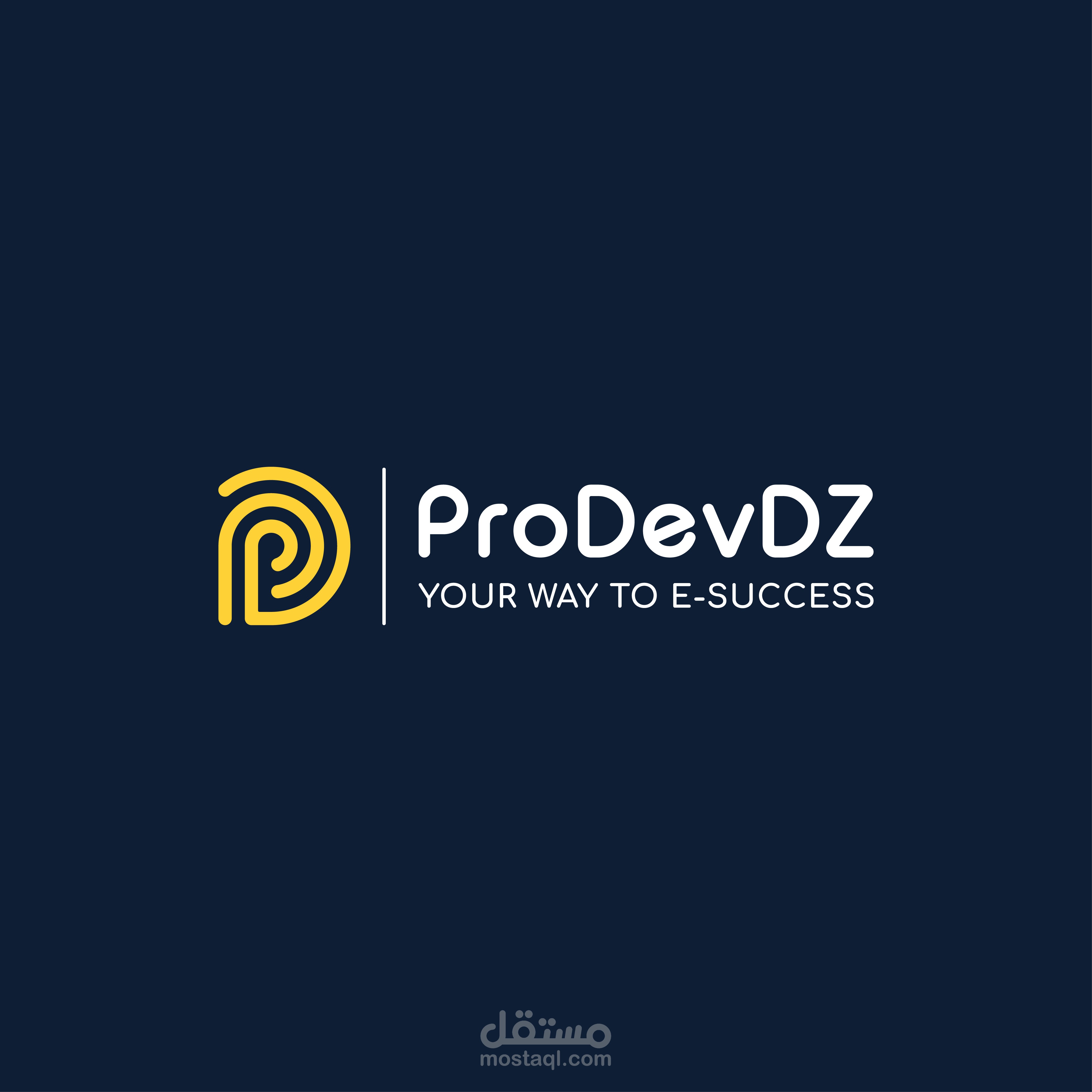 شعار منصة خدمات الكترونية وتسويق برو ديف