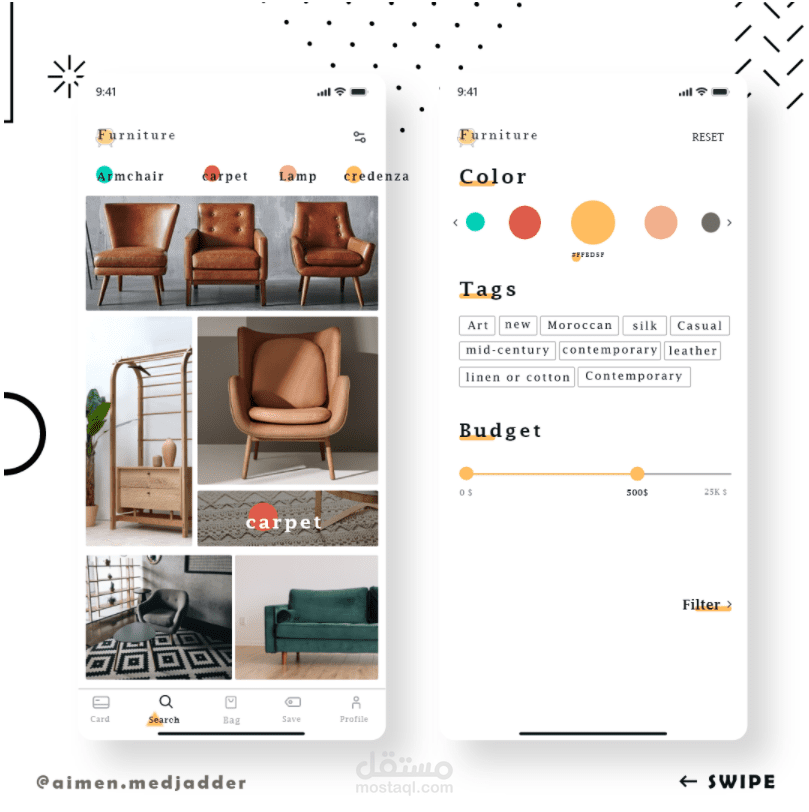 Furniture App Ui