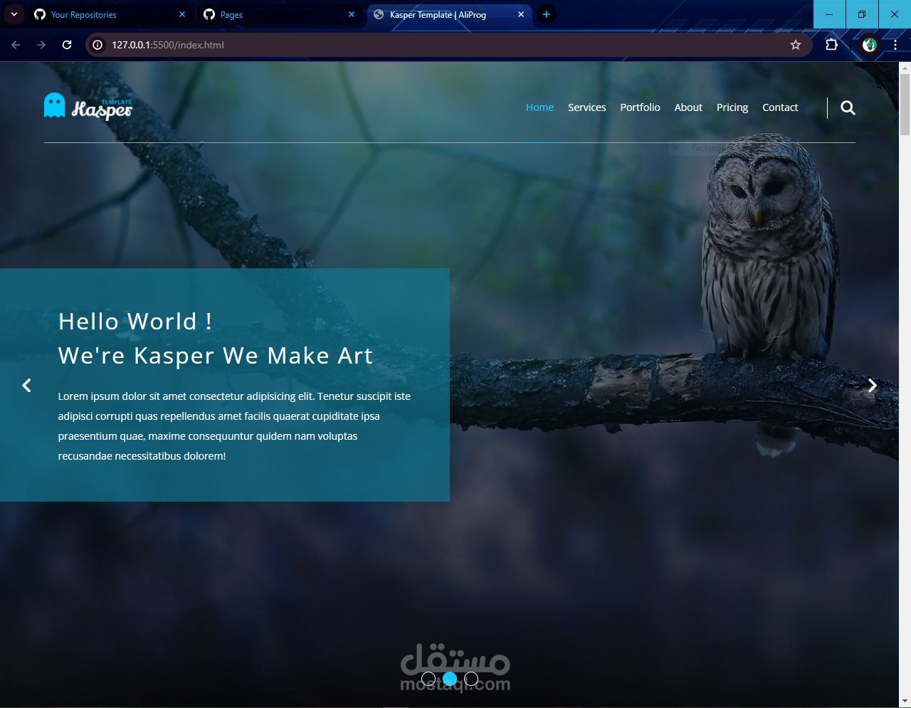 Kasper Agency Template