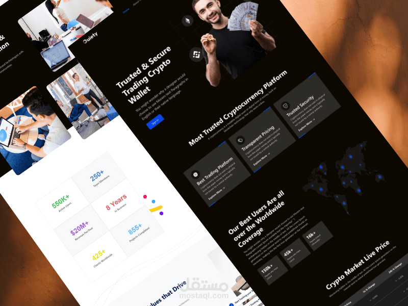 IT - solution - موقع الكتروني مصمم باستخدام HTML, CSS JavaScript, Bootstrap