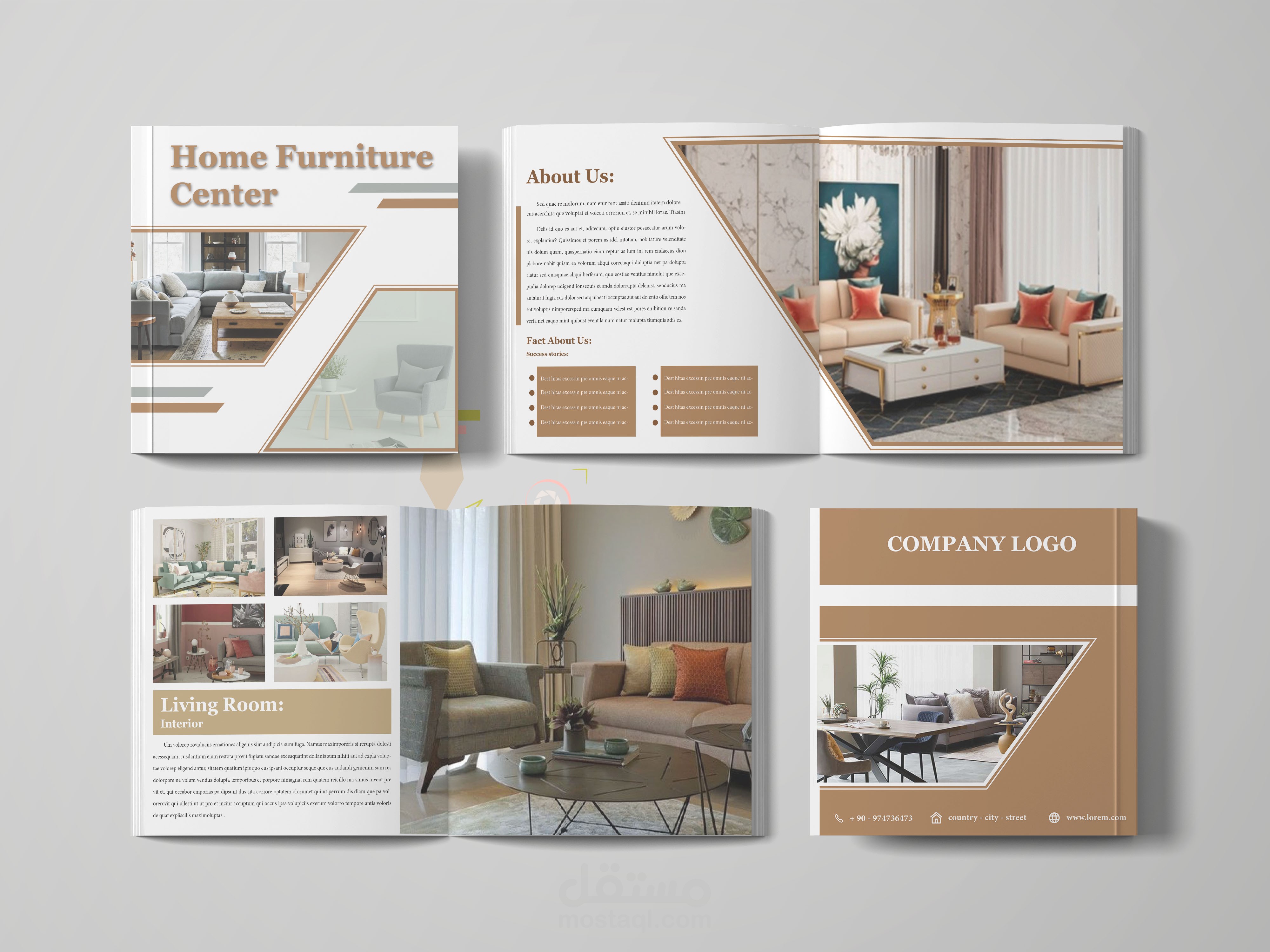 Booklet, Catalogue ) تصميم كتيبات و كالتلوج (