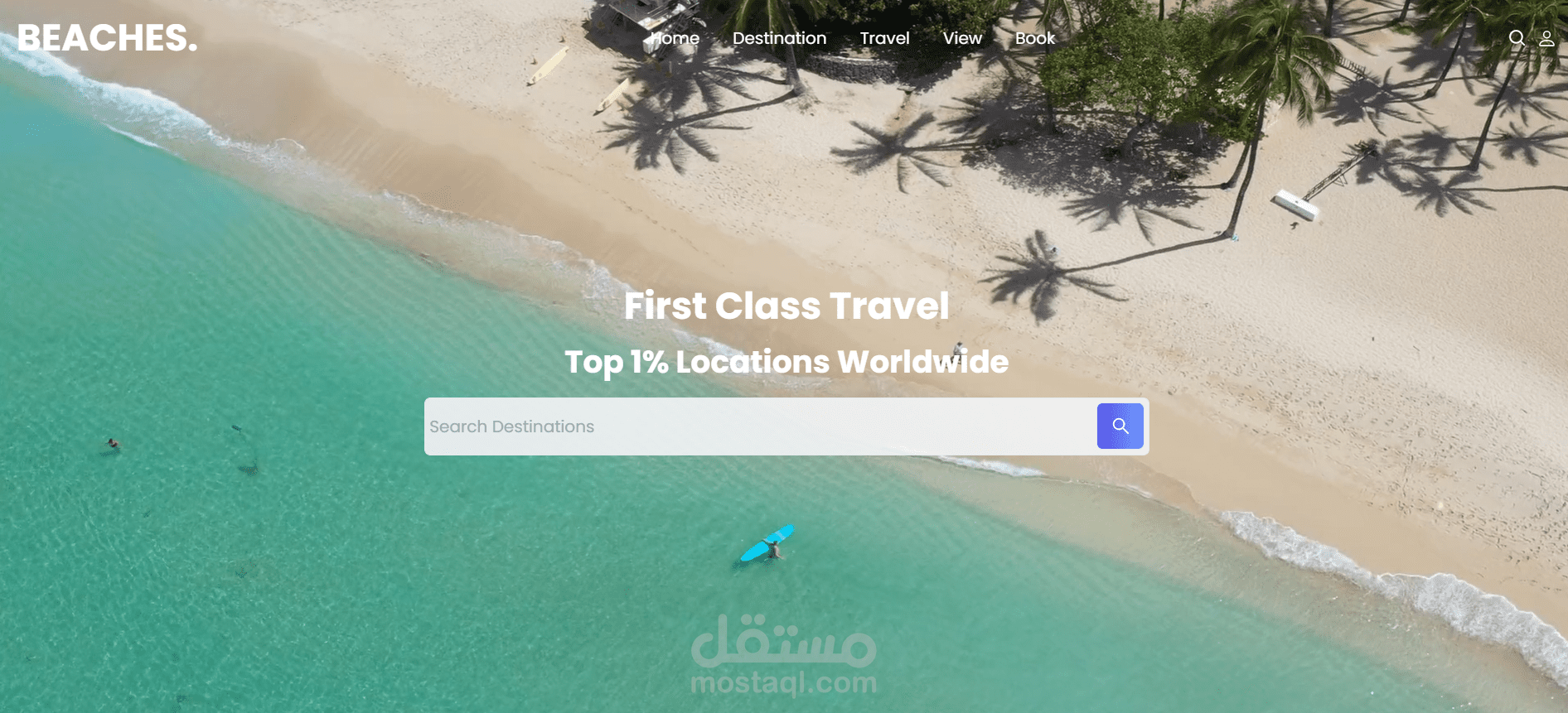 Travel website