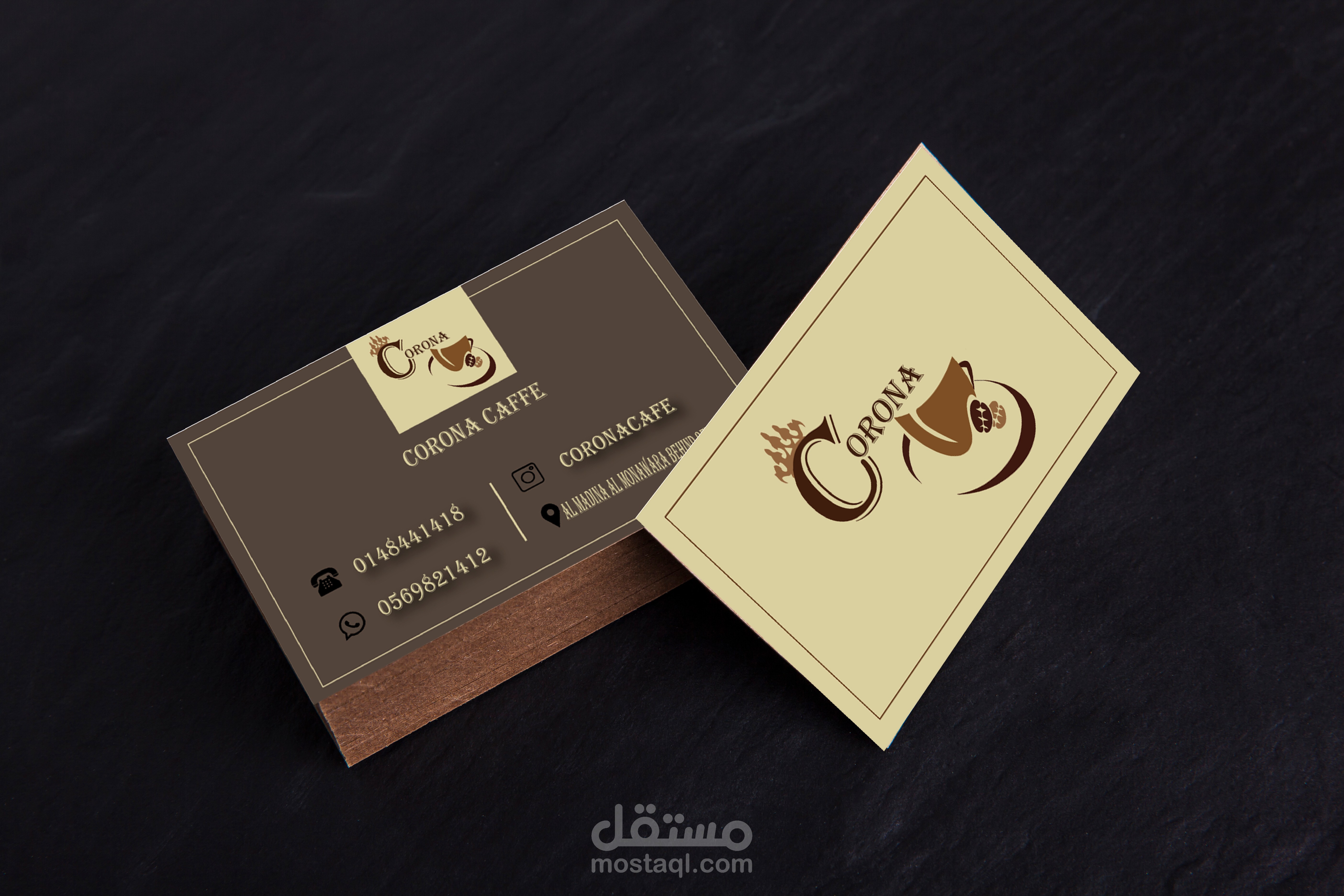 بزنس كارد+منيو