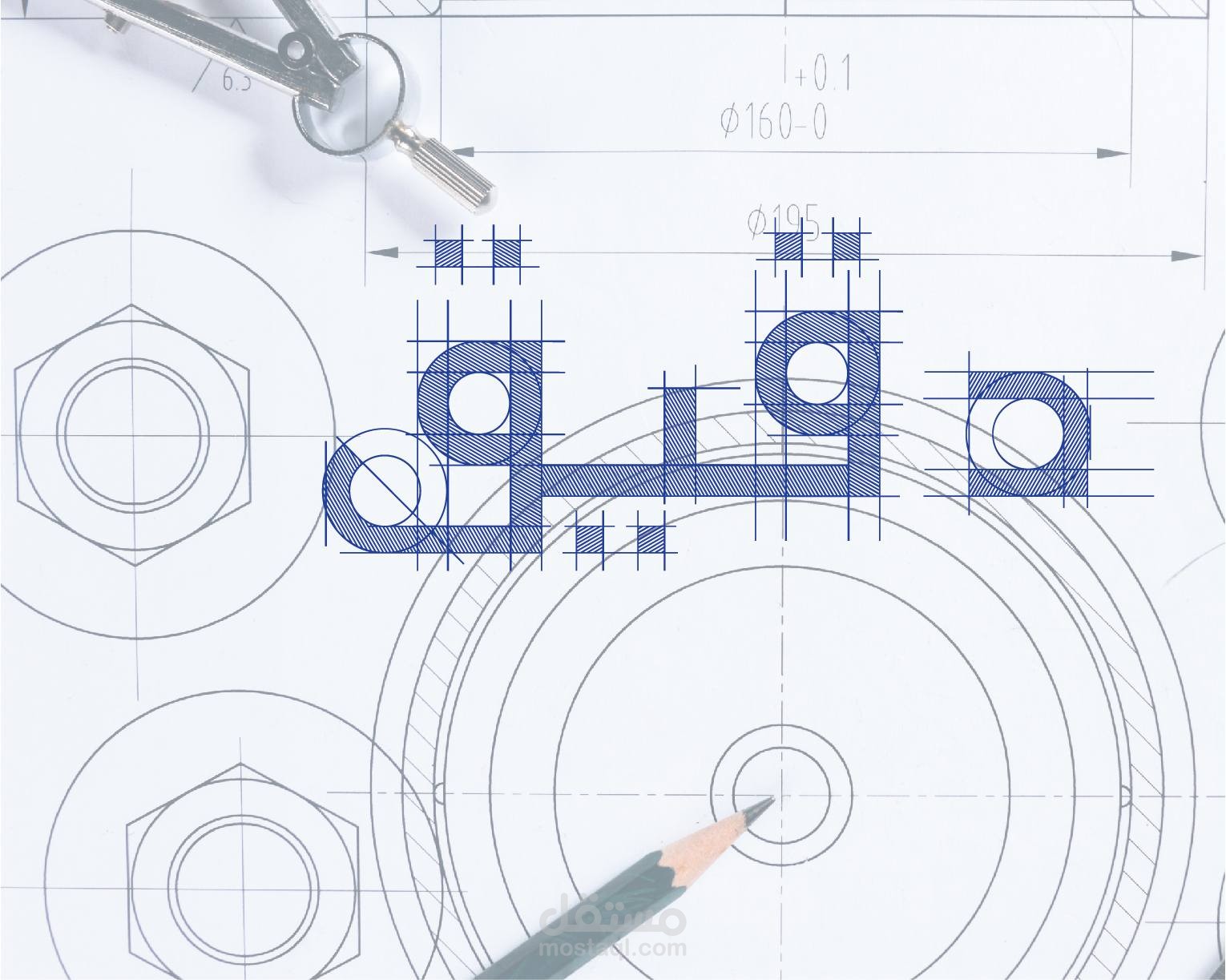 تصميم مخطوطات وبالخط العربي