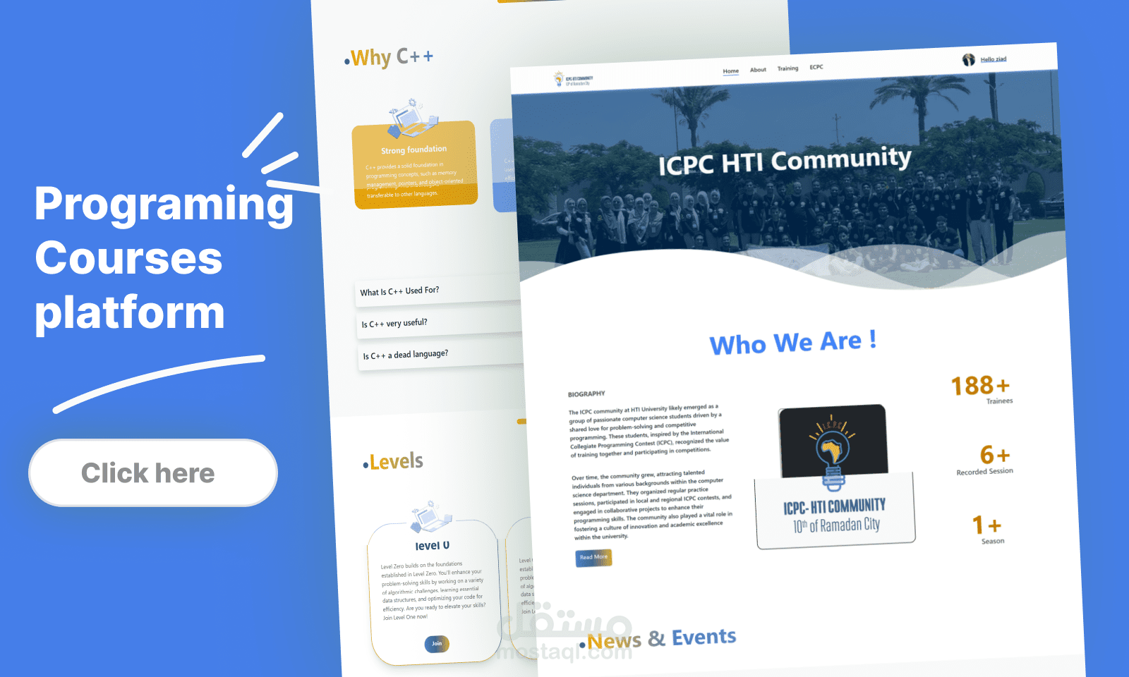 منصة ICPC HTI – نظام متكامل لإدارة مجتمع البرمجة والتدريب والمسابقات