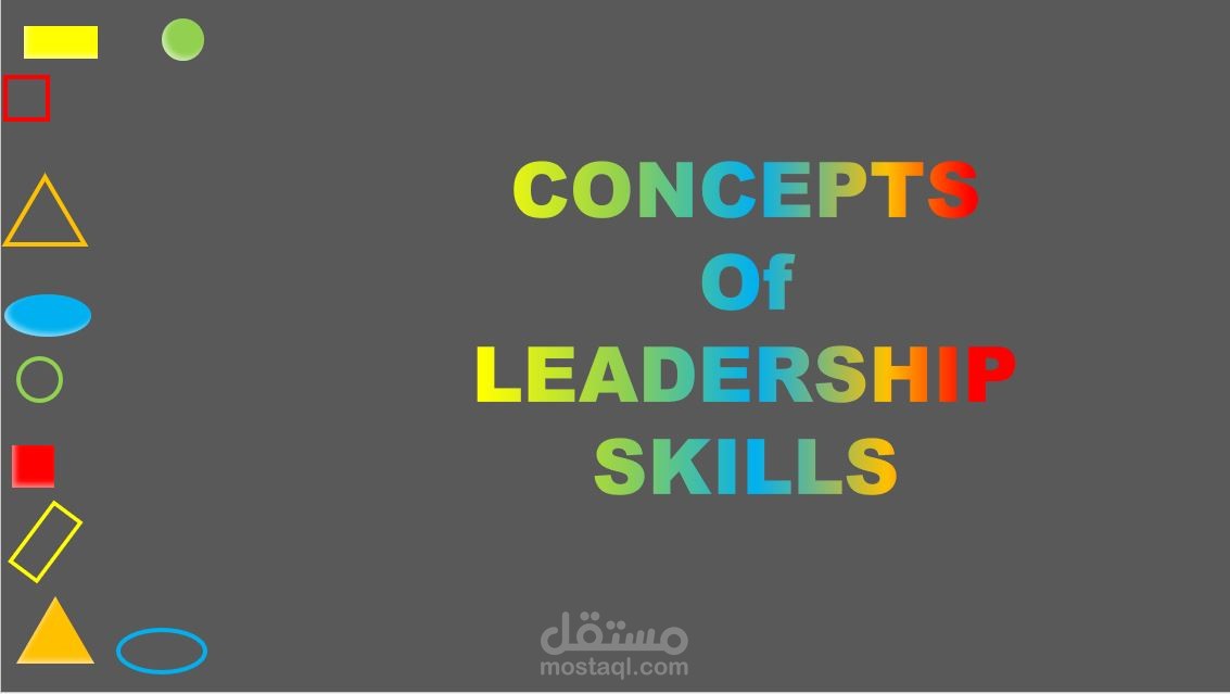 عرض عن مفاهيم القيادة (Leadership Concepts)