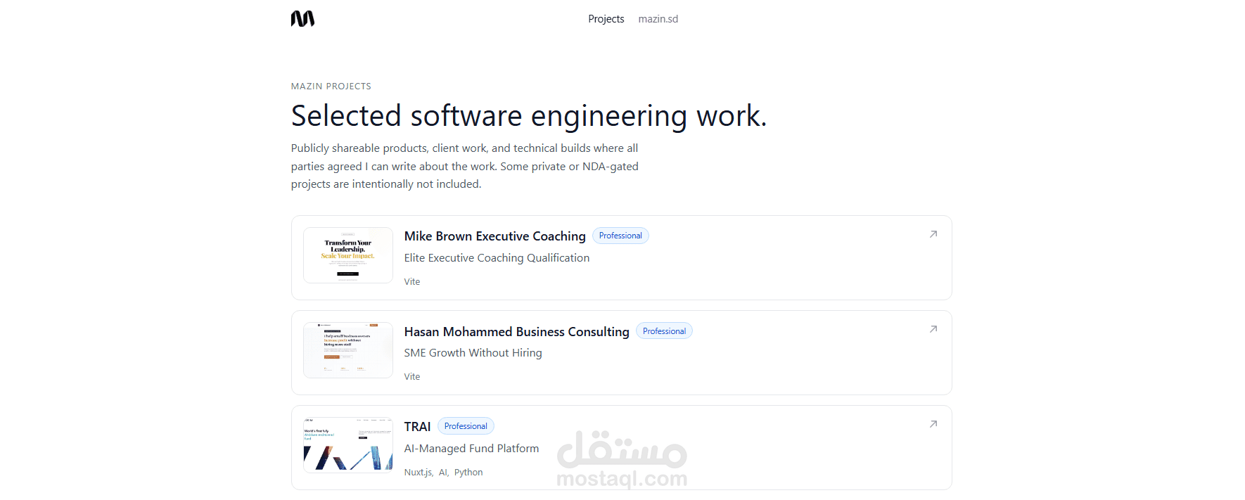 Portfolio