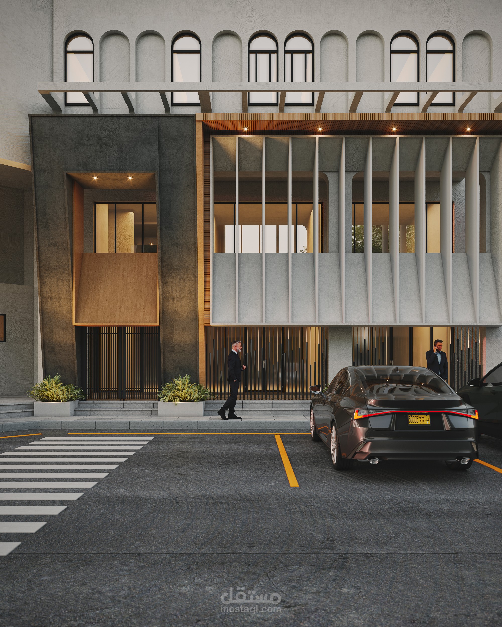 Commercial Facade Redesign – Muscat, Oman