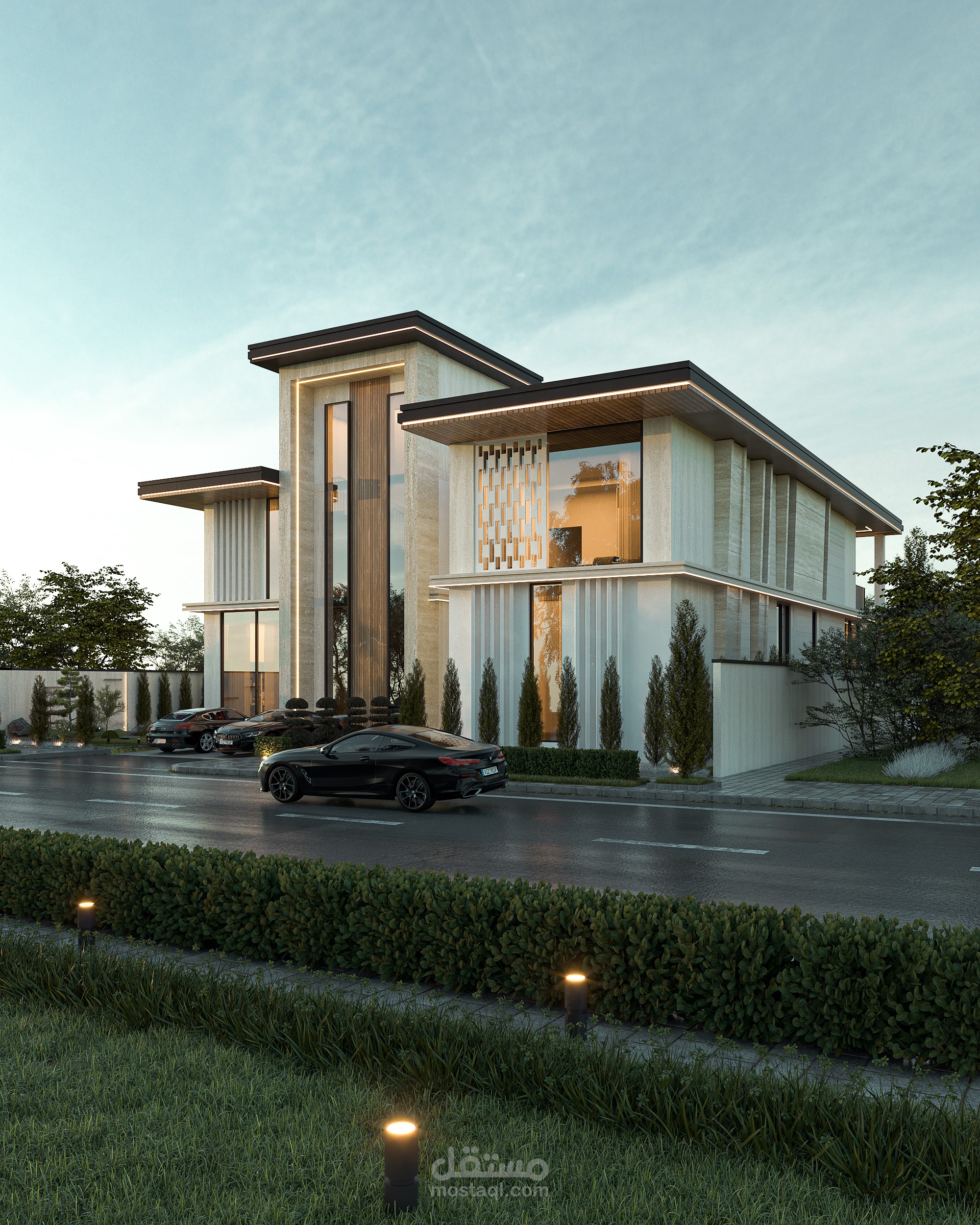 Neoclassic Luxury Villa Design – Dubai, UAE