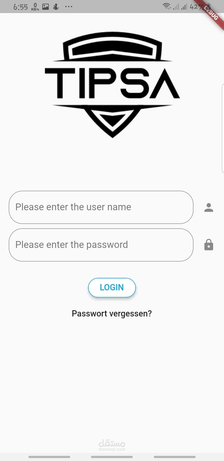 إنجاز تصميم تطبيق باستخدام Flutter