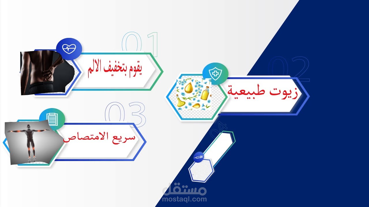 موشن جرافيك منتج طبي