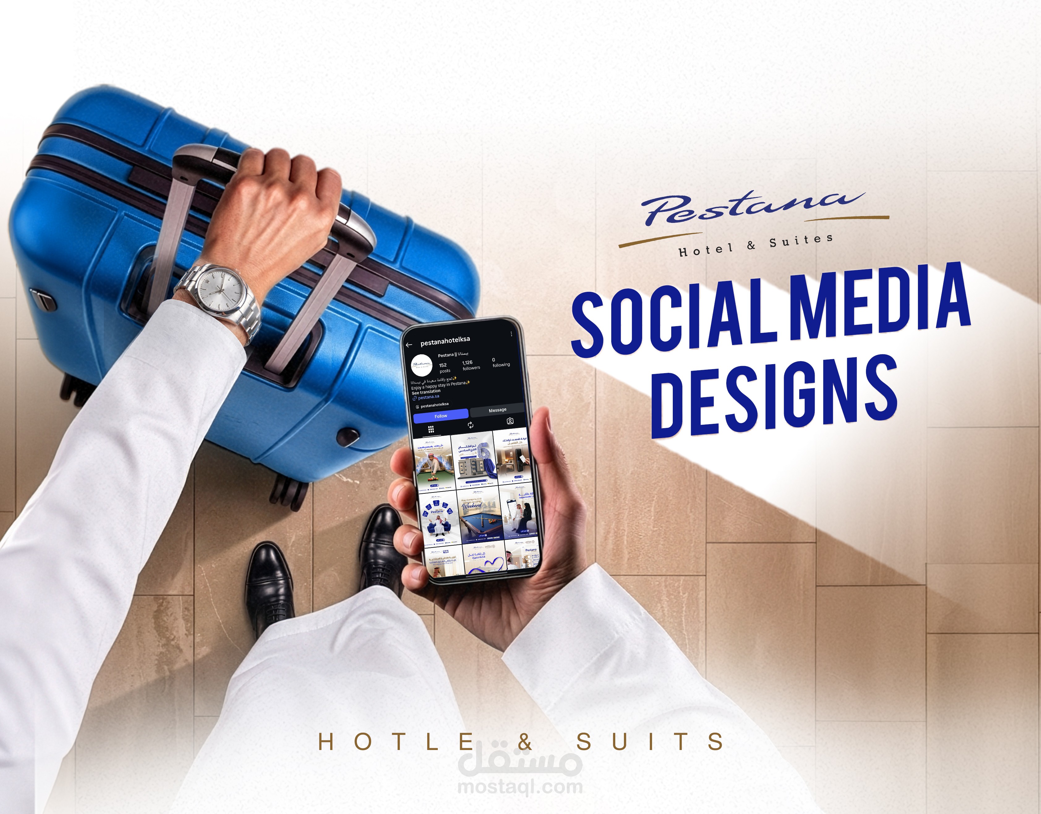 Pestana Hotles & Suits - Social Media Designs