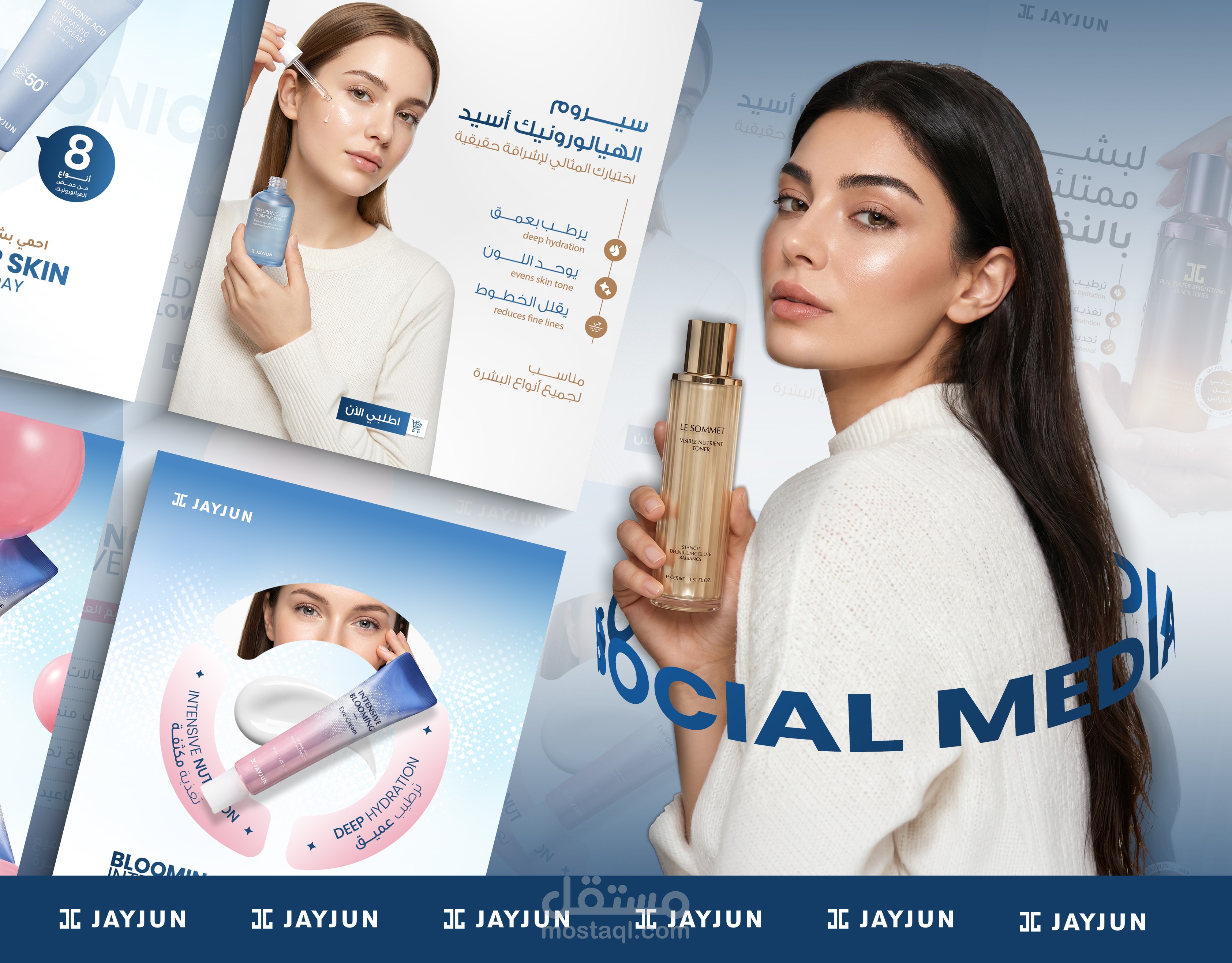 JAYJUN Cosmetics - Social Media Designs